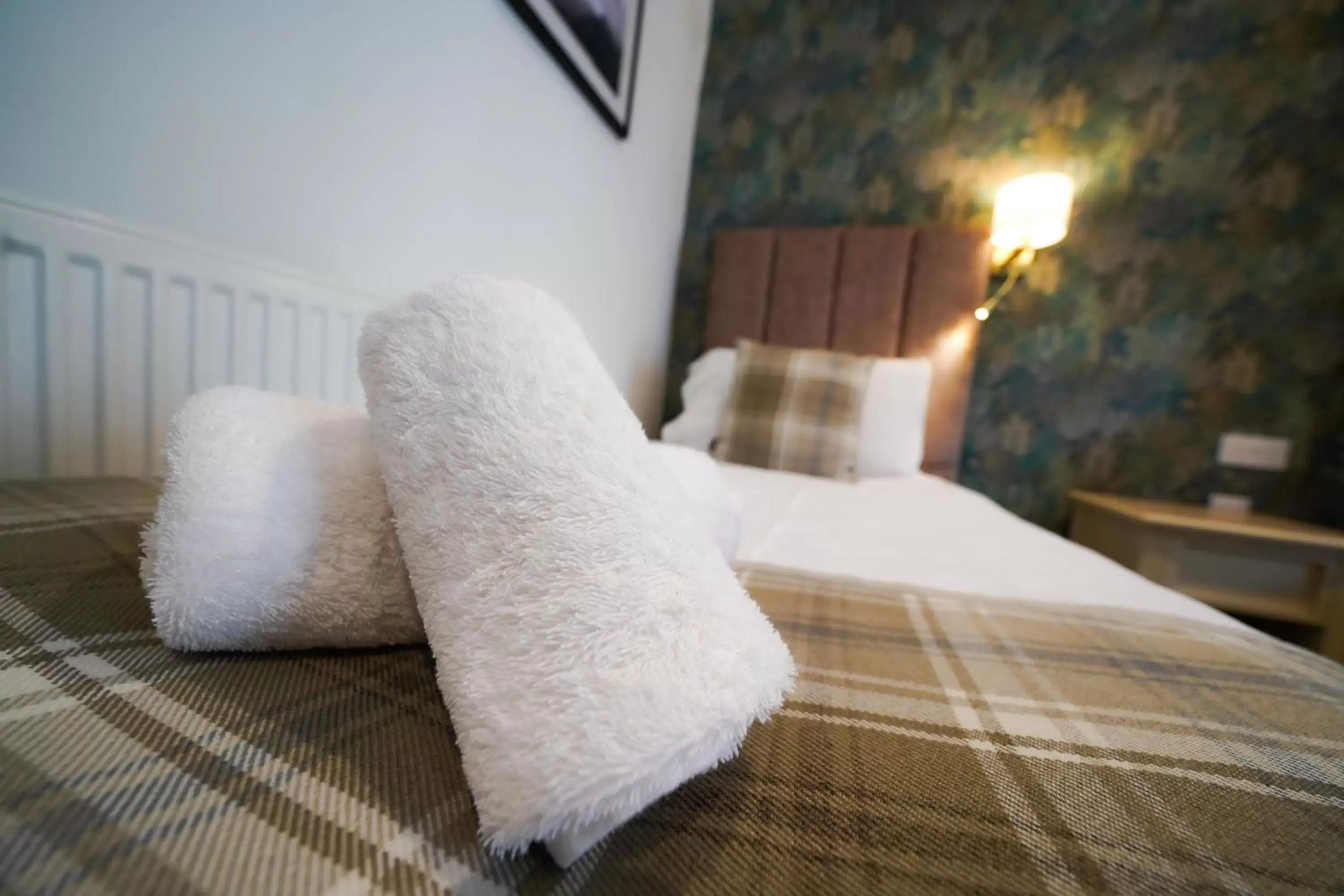 Bed in Gwydyr Hotel