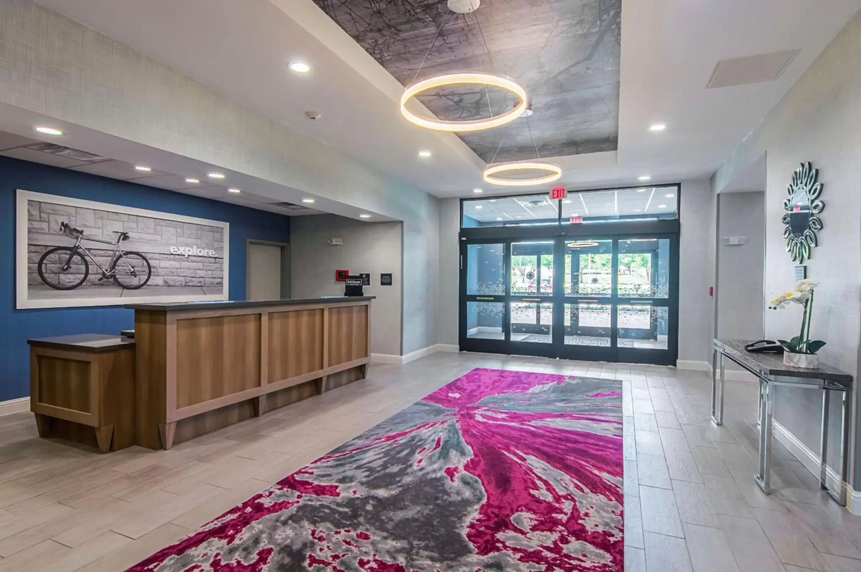 Lobby or reception in Hampton Inn & Suites-Dallas/Richardson Lobby or reception in Hampton Inn & Suites-Dallas/Richardson
