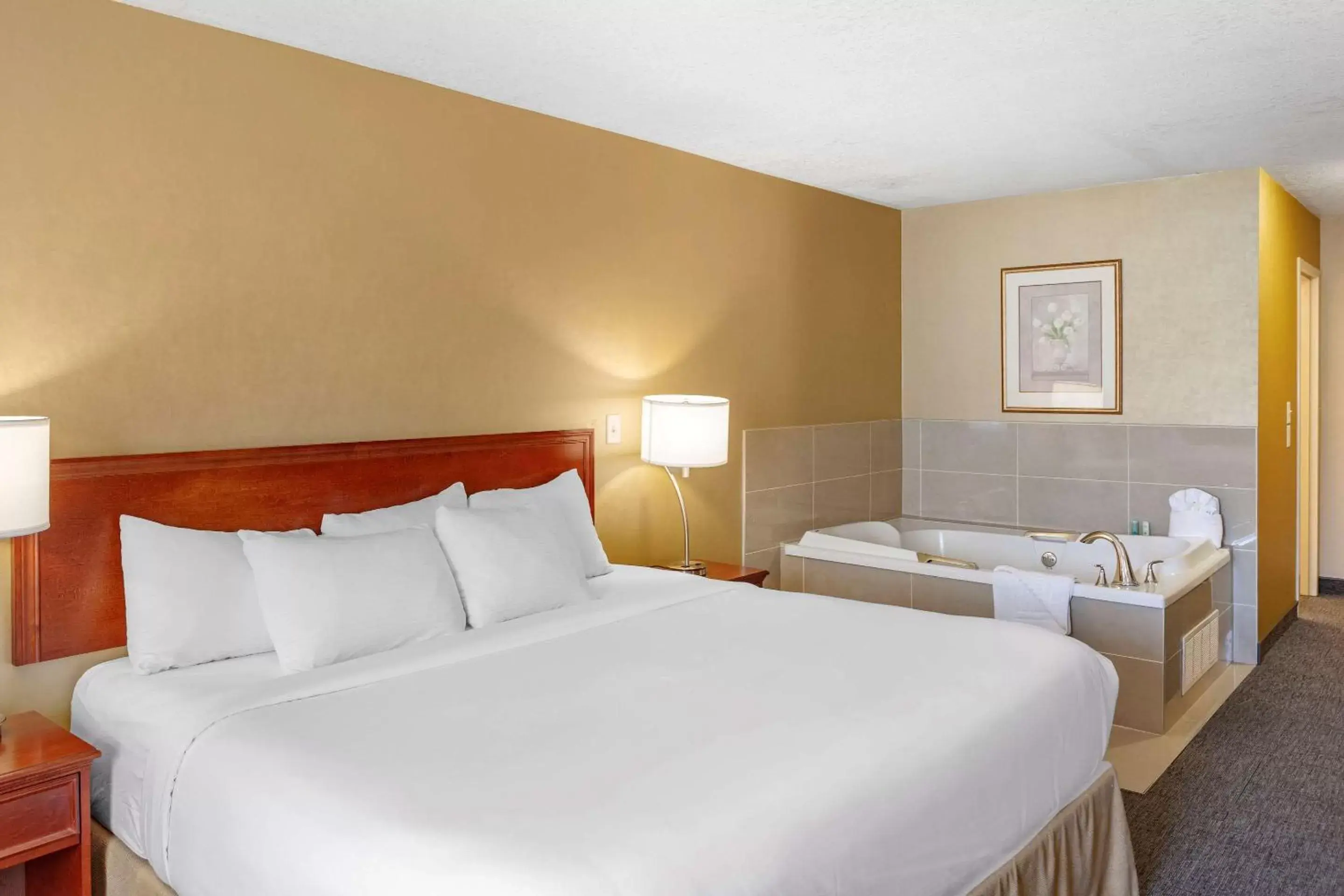 Photo of the whole room, Bed in Quality Inn & Suites Edmonton International Airport