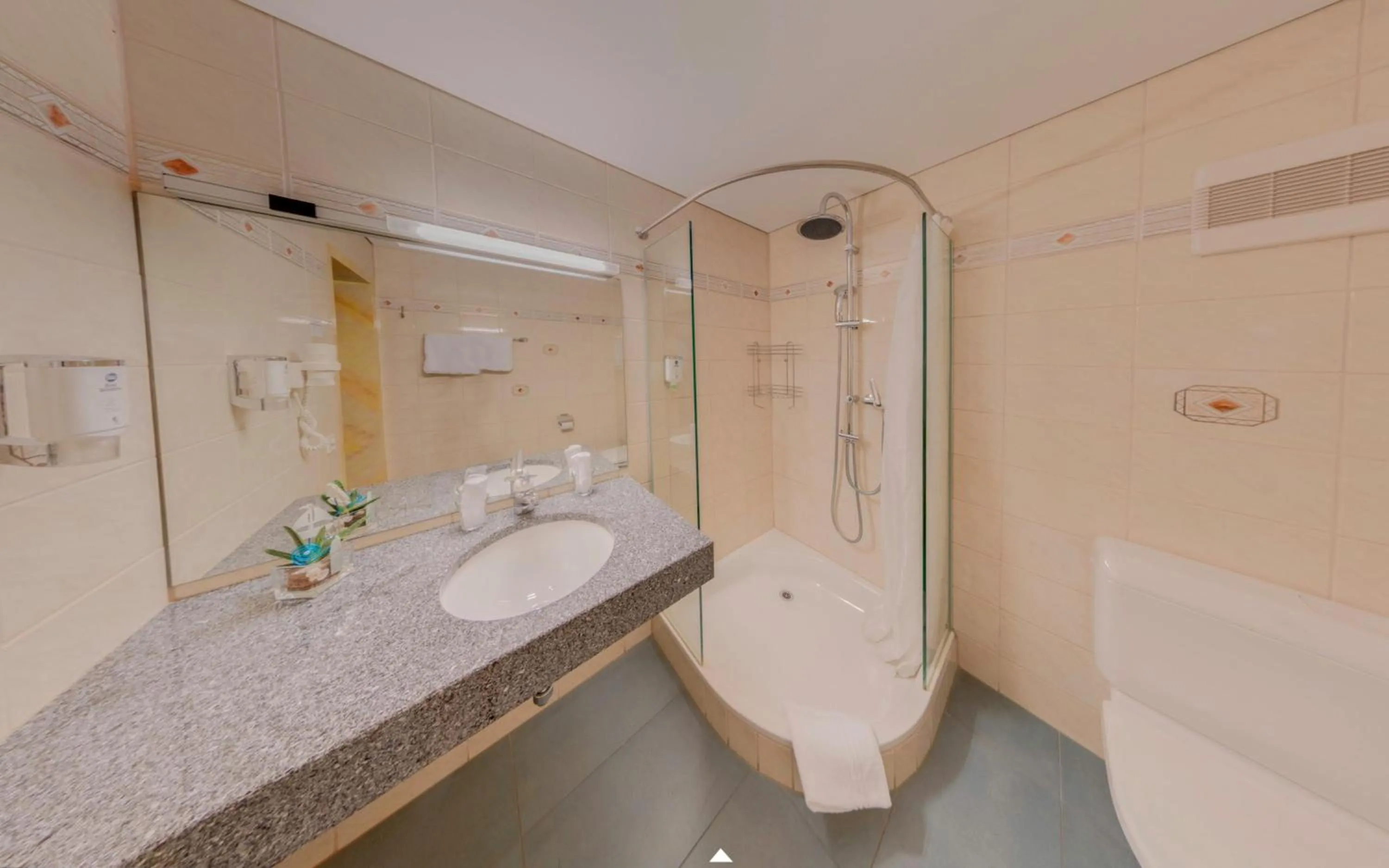 Bathroom in Best Western Hotel Rebstock