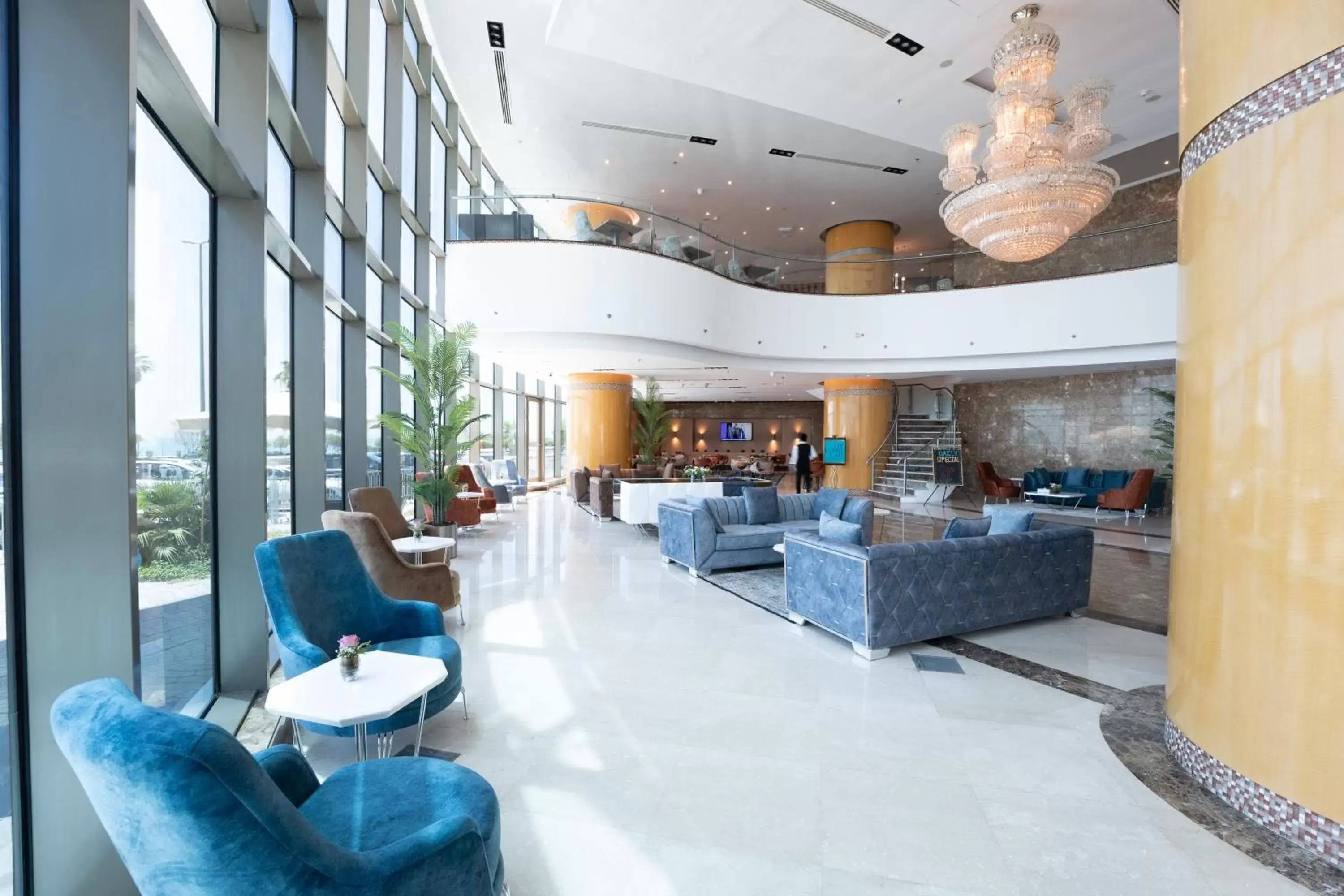 Lobby or reception in Kuwait Grand Hotel Lobby or reception in Kuwait Grand Hotel