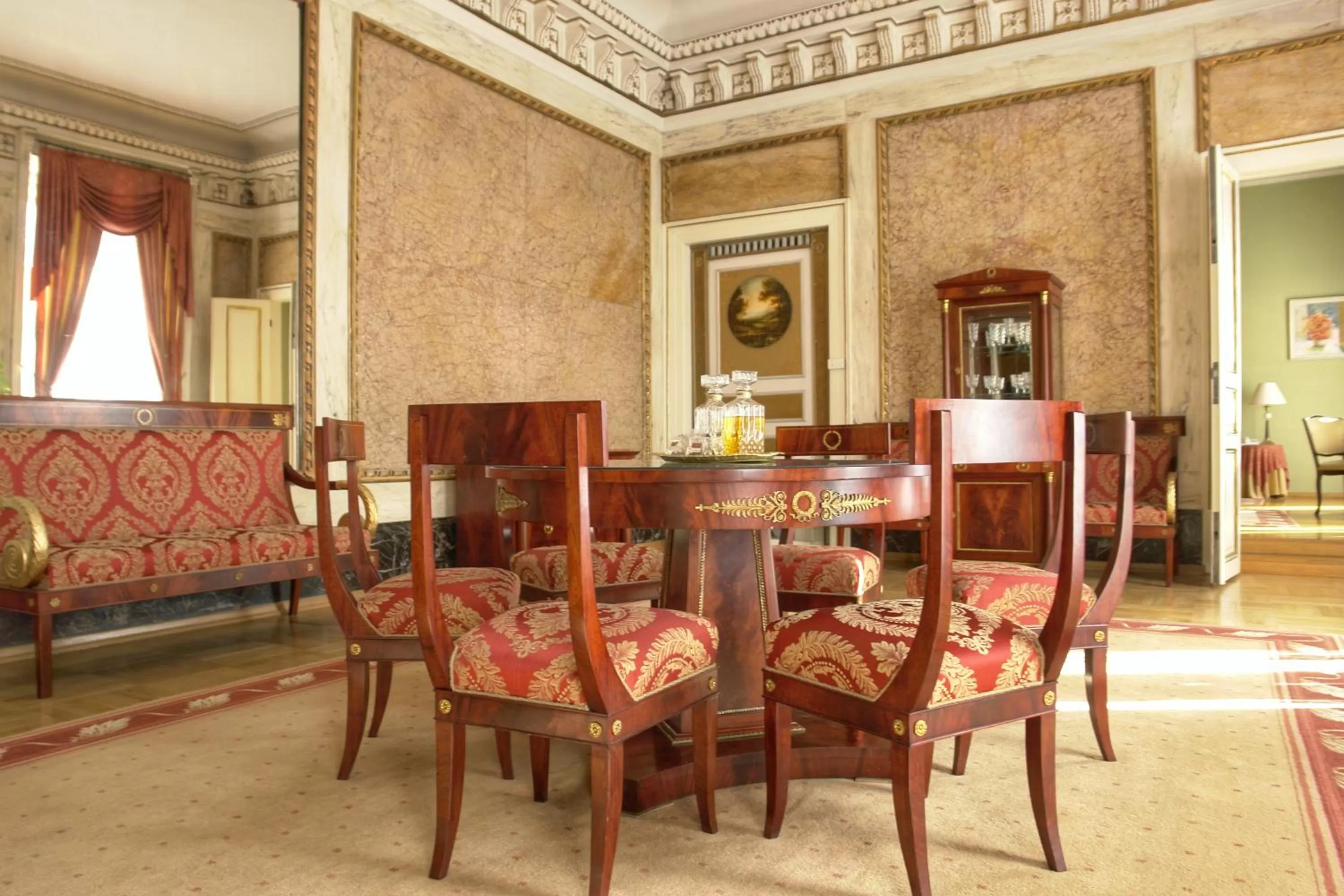 Living room in Grand Hotel