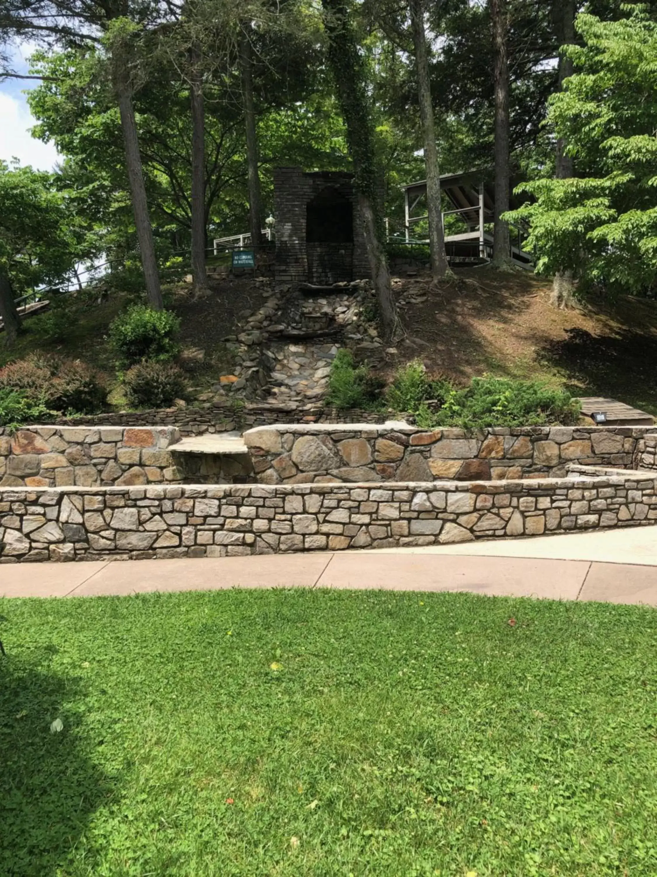 Natural landscape, Garden in Nantahala Village