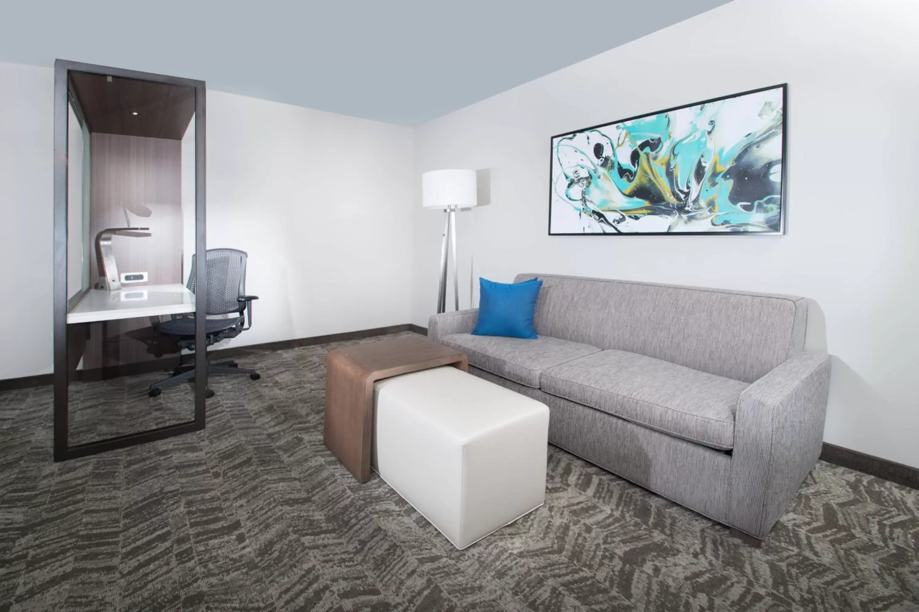 Living room, Seating Area in SpringHill Suites by Marriott Fayetteville Fort Bragg