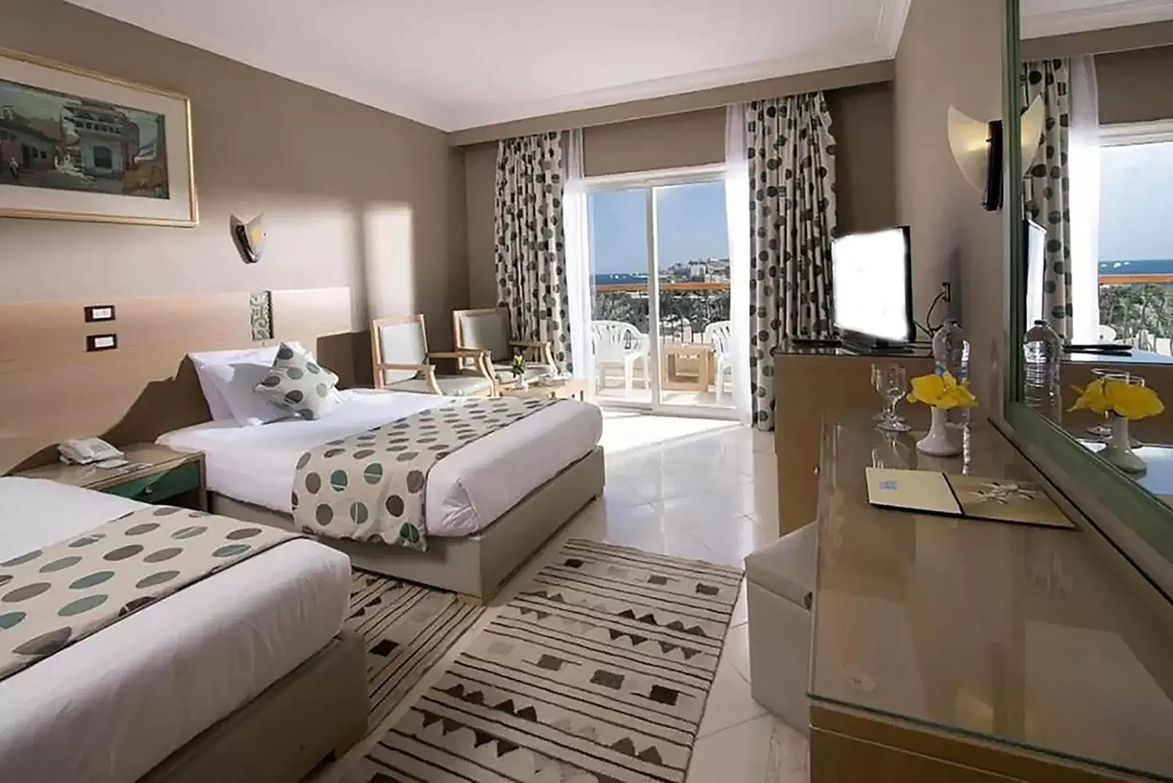 Bedroom in ZYA Regina Resort and Aqua Park Hurghada
