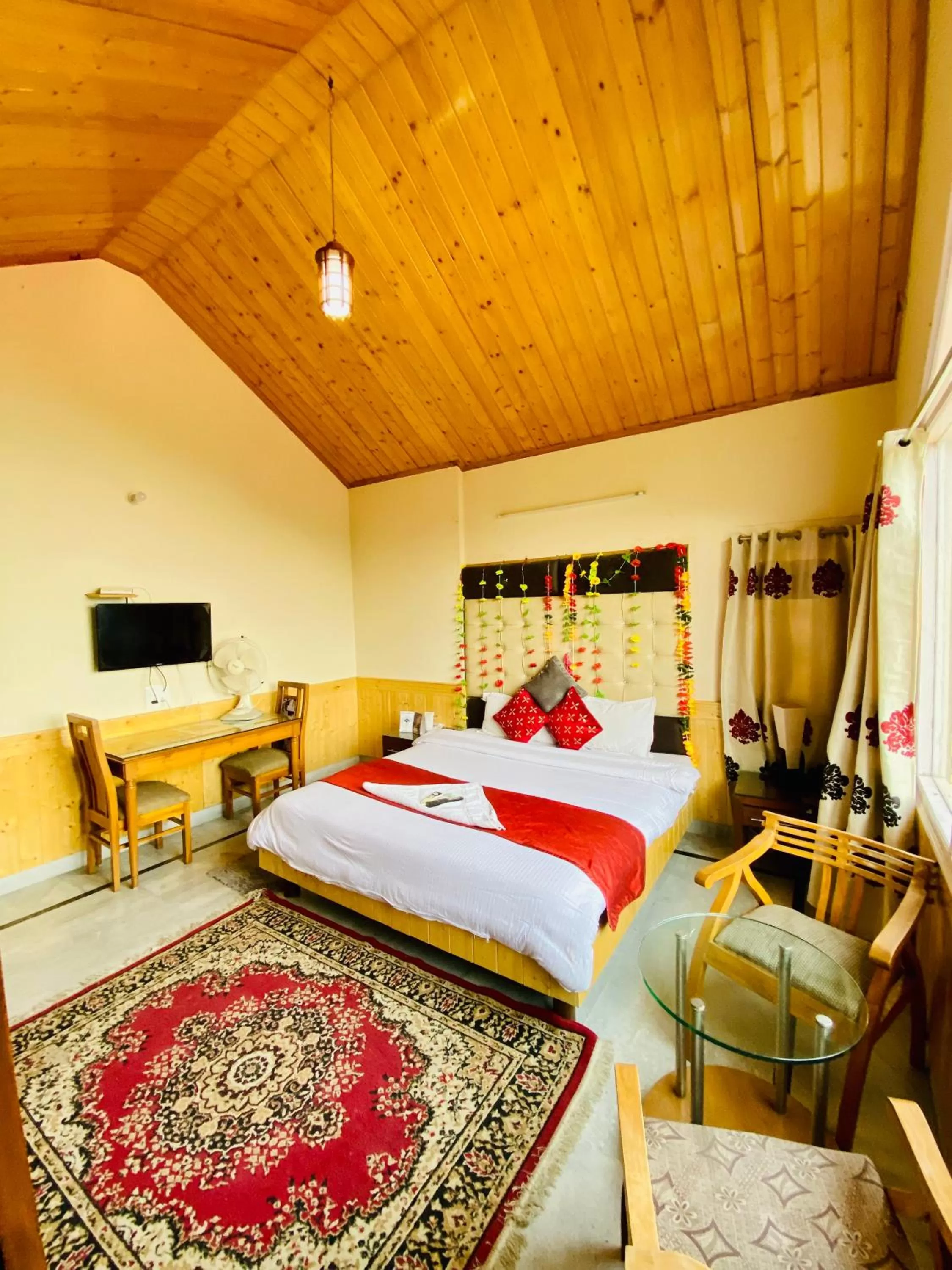 Bed in Sai Cottage Shimla