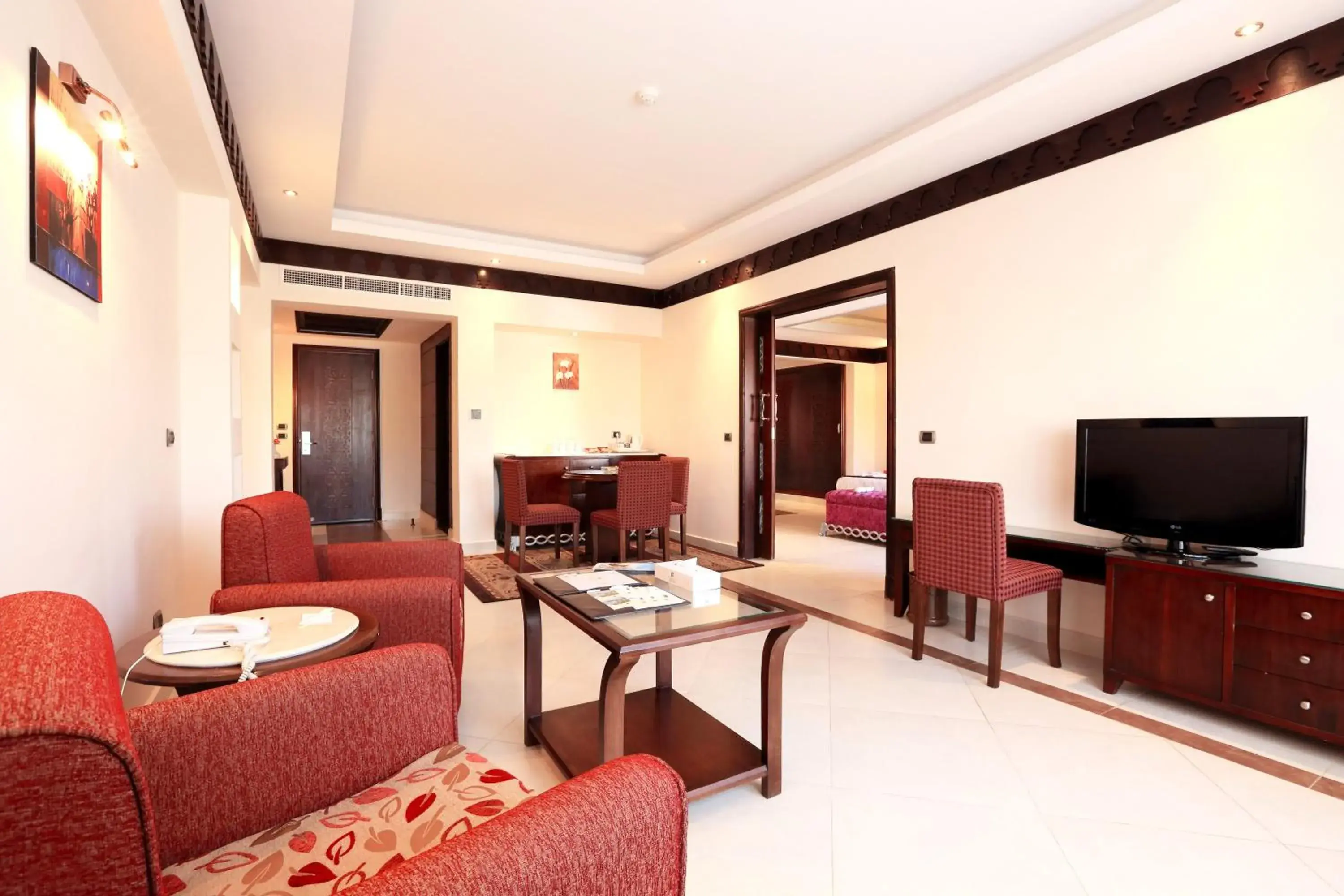 Living room, Seating Area in Rehana Royal Beach Resort - Aquapark & Spa - Family & Couples Only