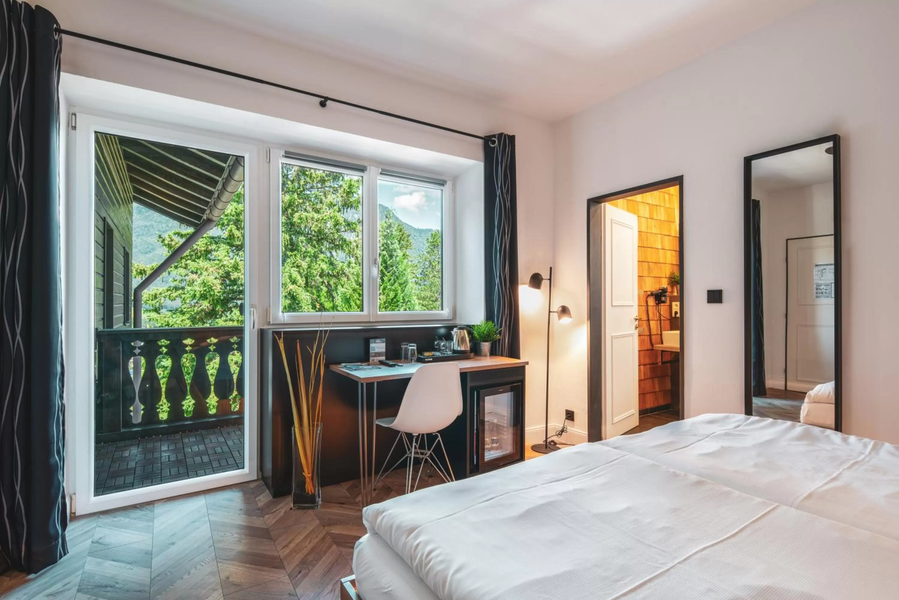 Double Room with Balcony and Panorama View in Villa Sonnenhof Boutique-Hotel