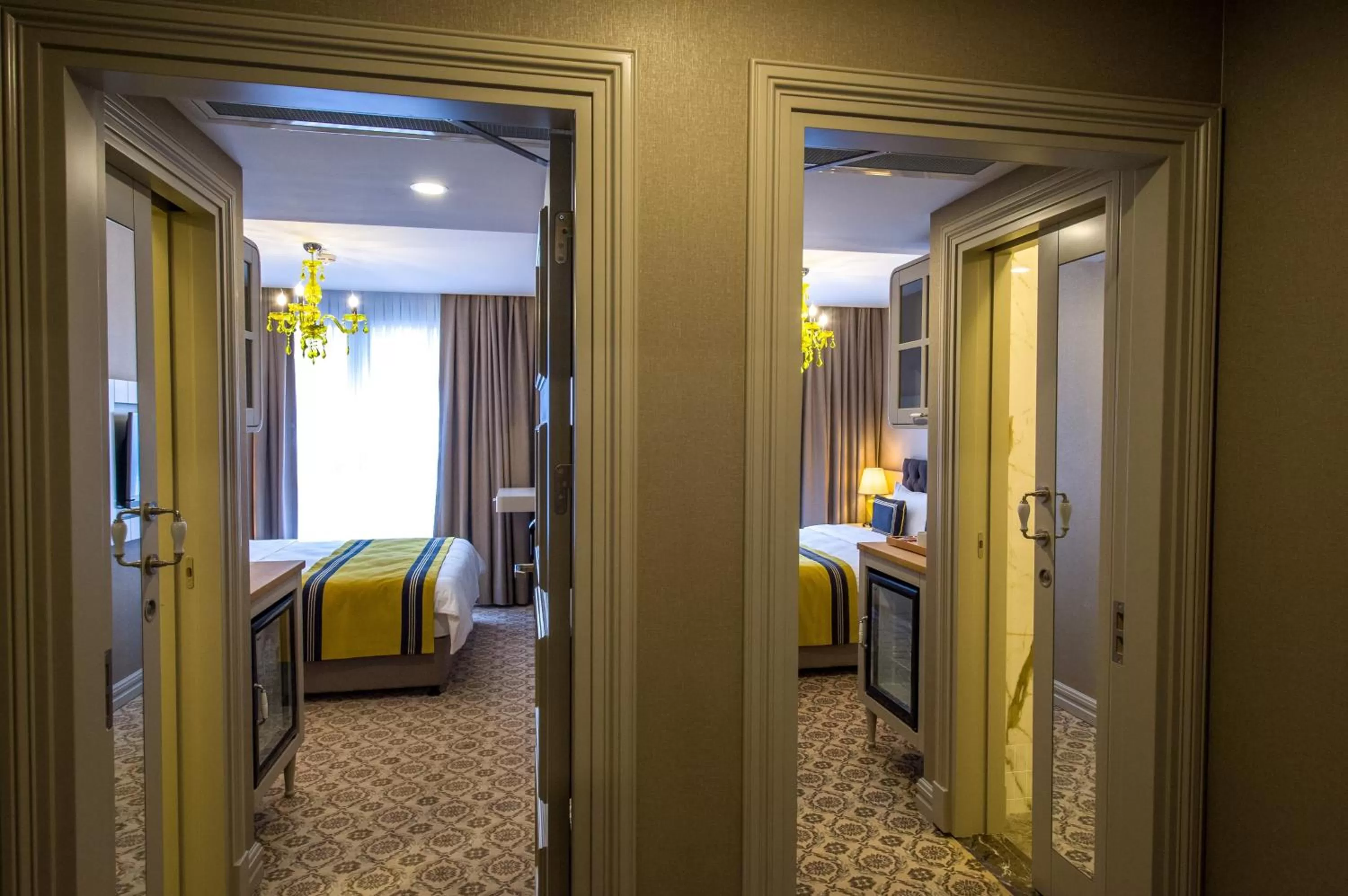 Bed in Homelike Hotel