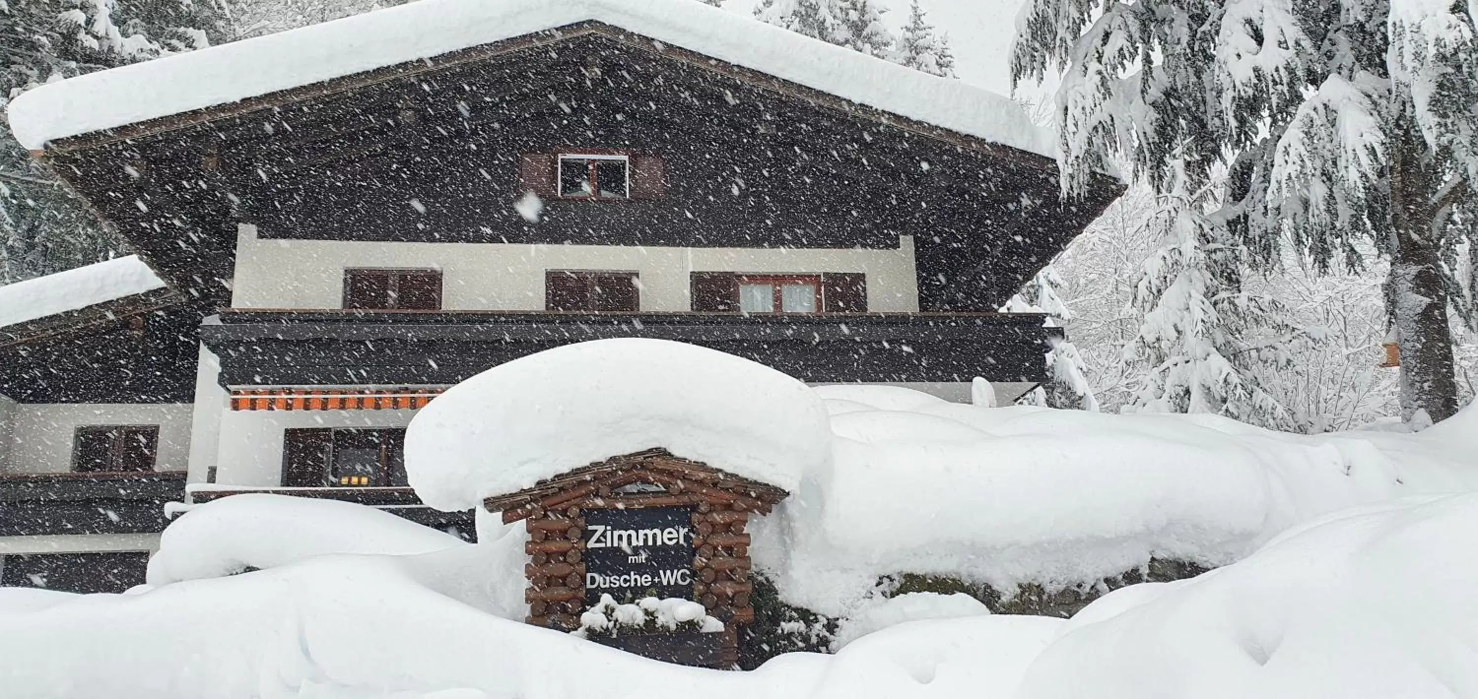 Property building, Winter in Haus Stüttler/Duchscherer