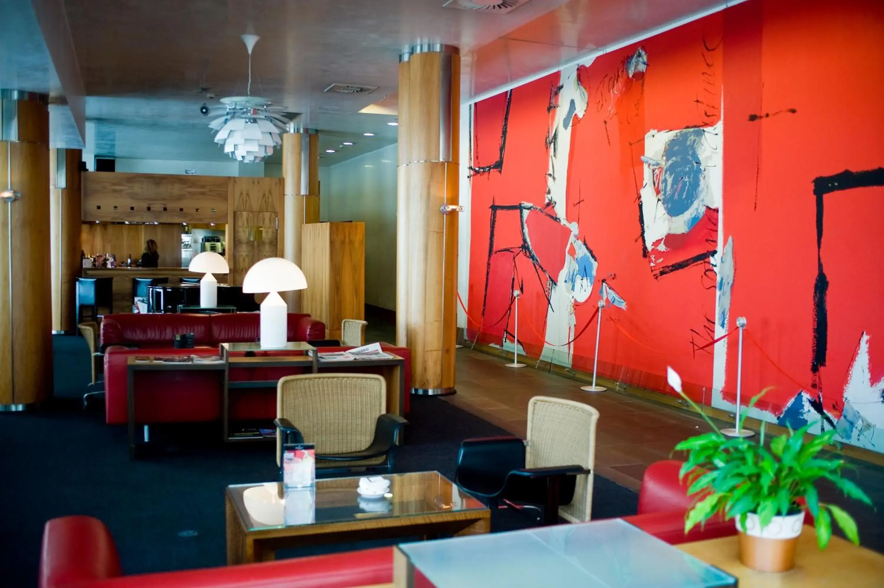 Lounge or bar, Lobby/Reception in Gran Hotel Lakua