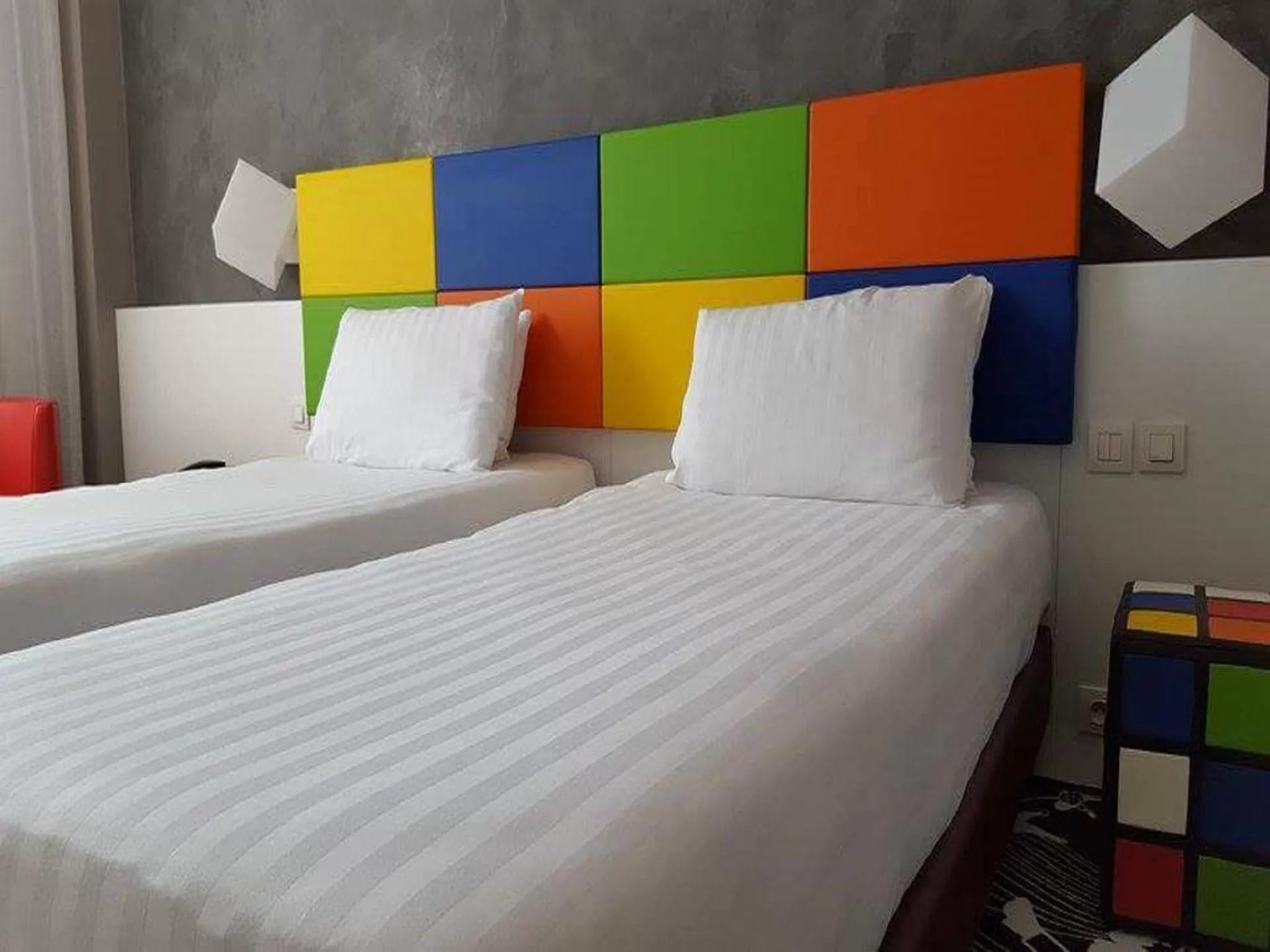 Bed in Hotel Tristar