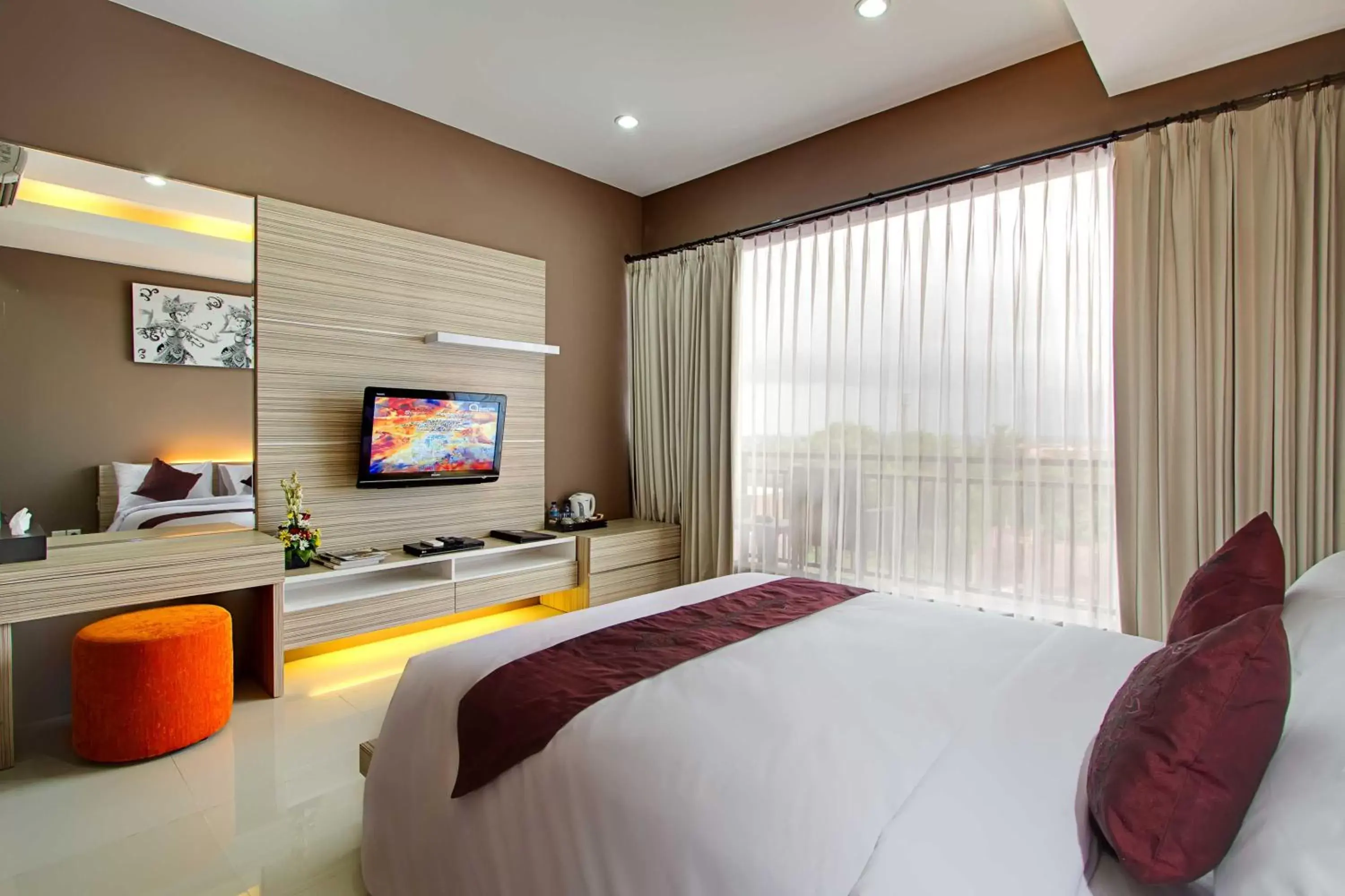 Bedroom, Bed in ABISHA Resort Jimbaran Bedroom, Bed in ABISHA Resort Jimbaran