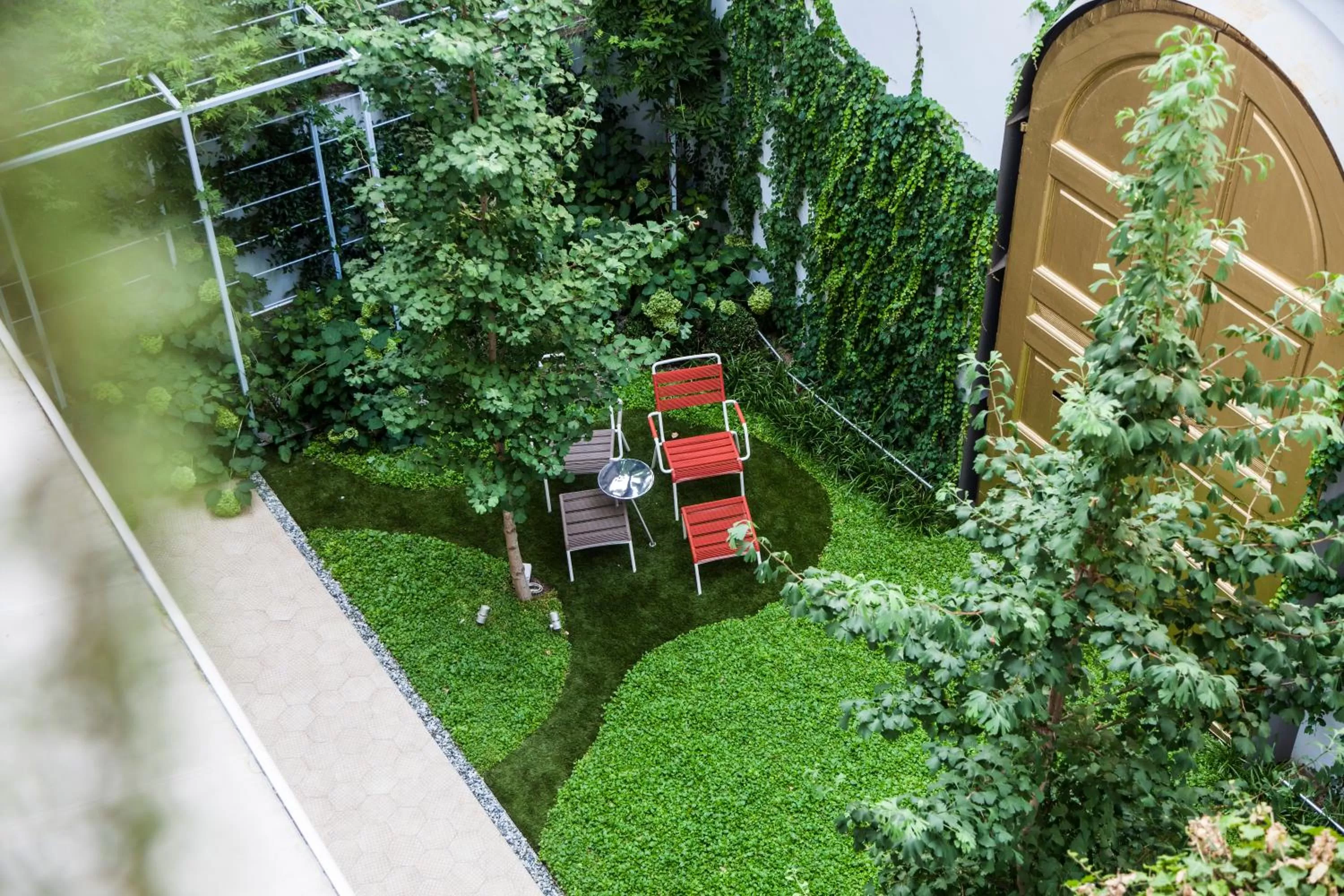 Garden in Senato Hotel Milano