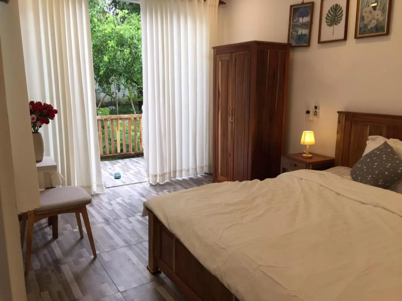 Double or Twin Room with Garden View in Hoang Phuc resort