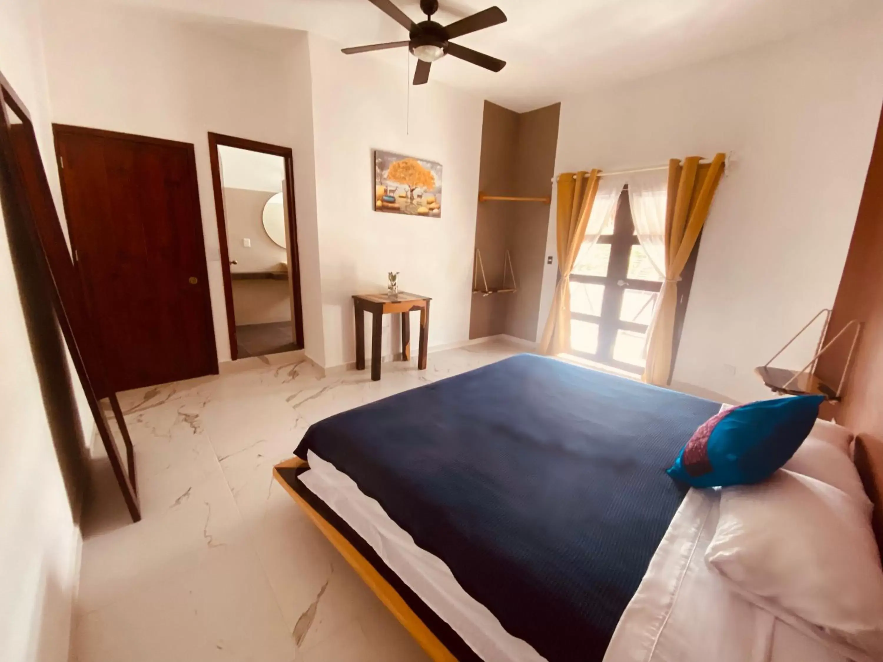 Bed in Howlita Tulum - Adult Only