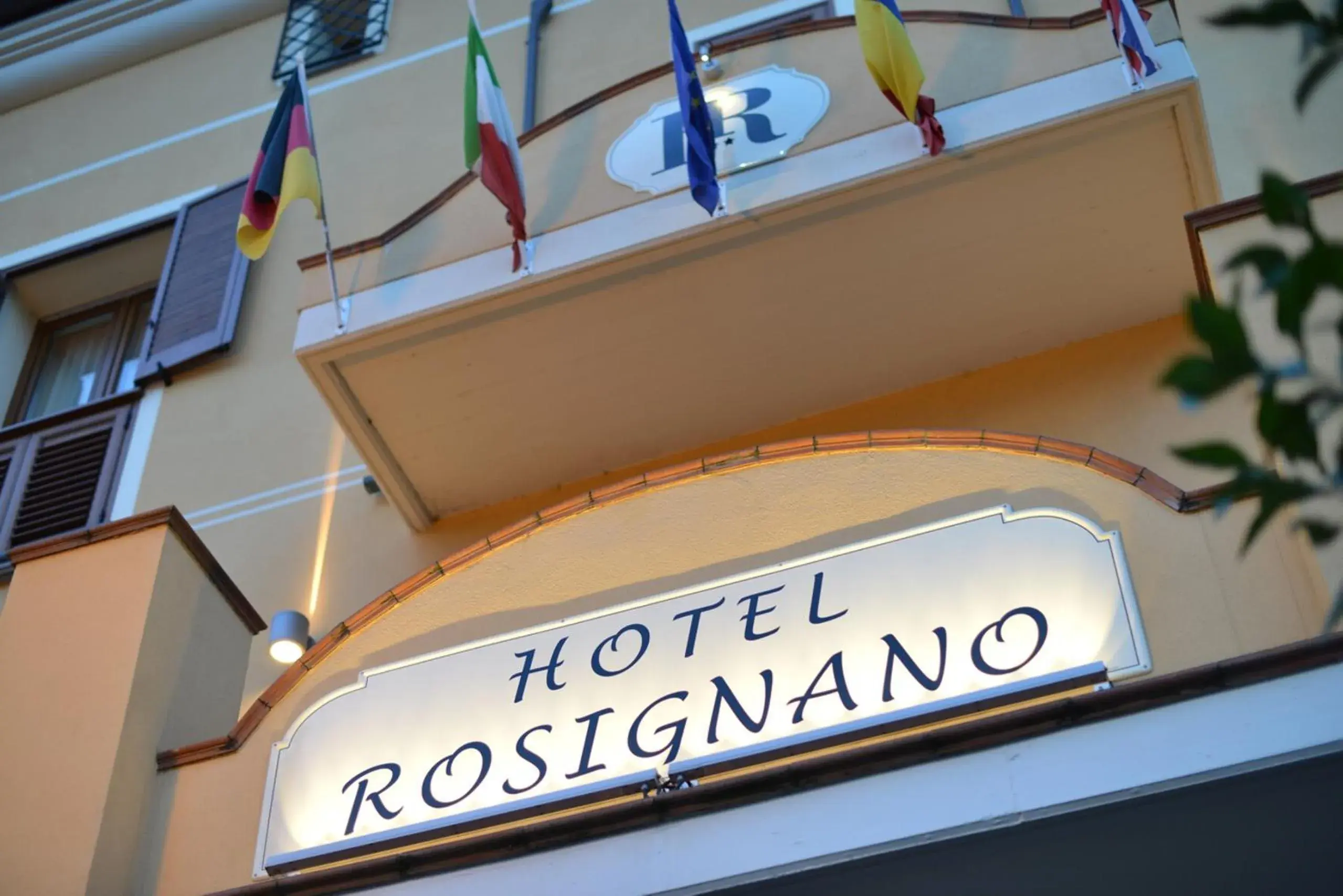 Facade/entrance in Hotel Rosignano