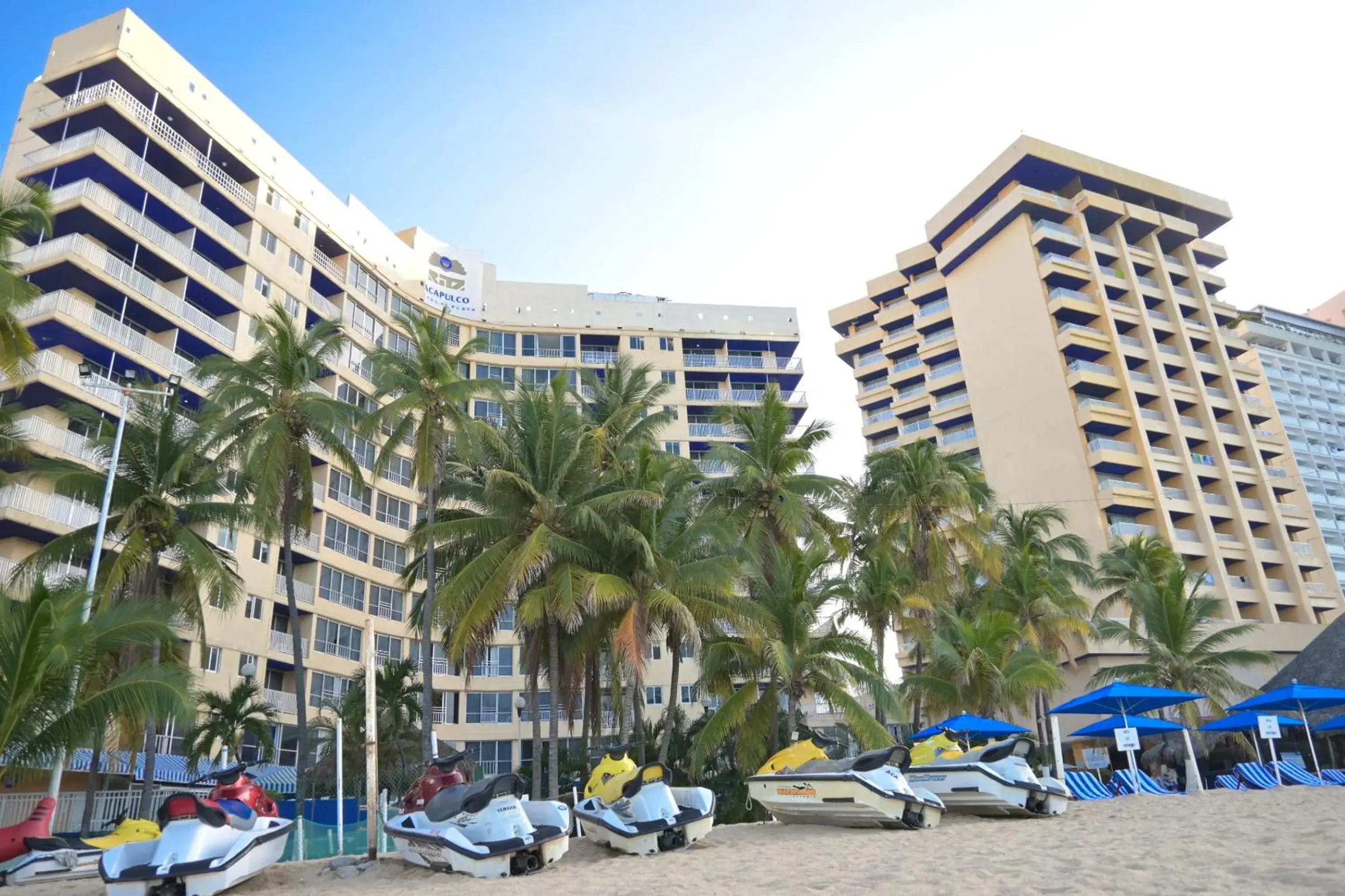 Beach, Property Building in Ritz Acapulco All Inclusive