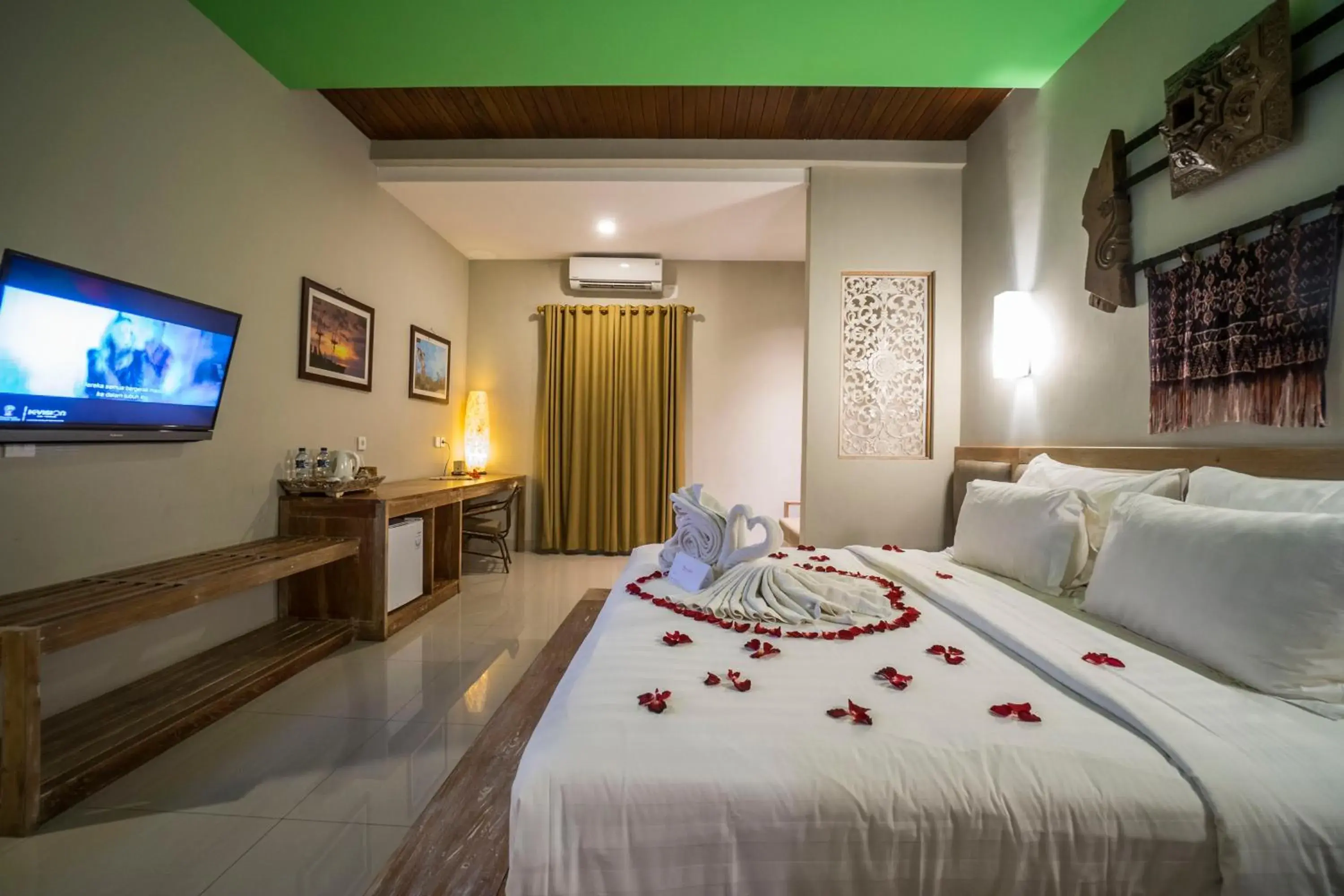 Bed in Tetirah Boutique Hotel