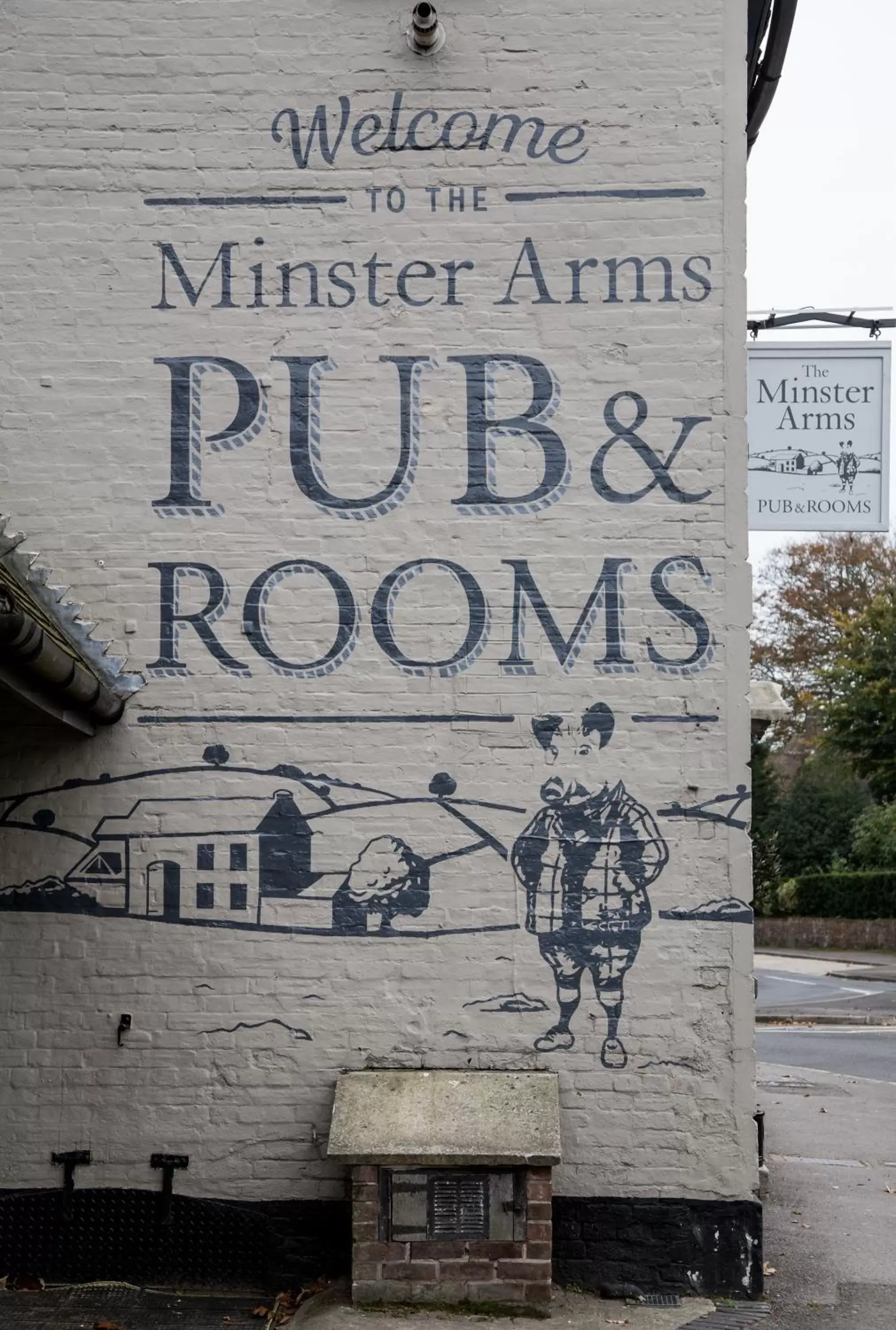 Property Logo/Sign in The Minster Arms