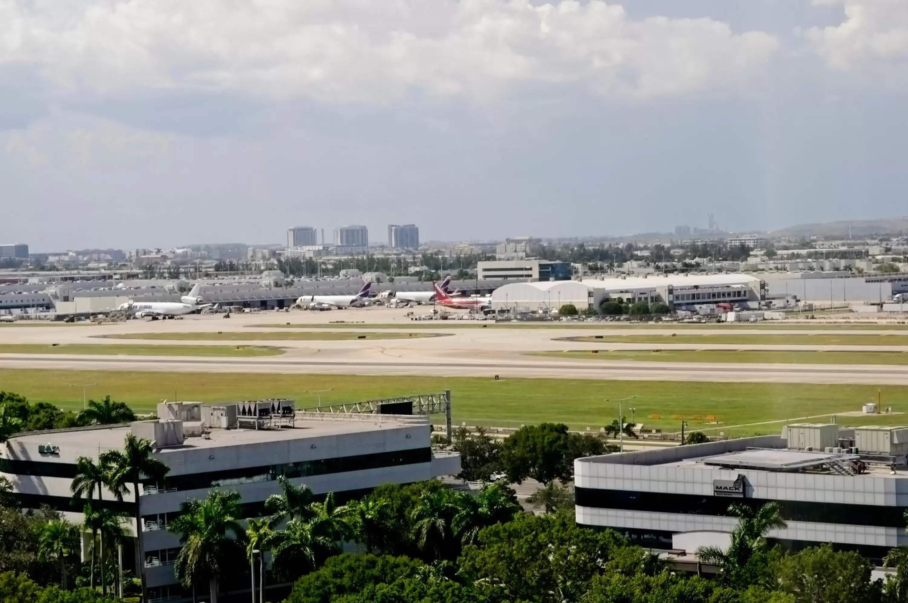 View (from property/room) in Pullman Miami Airport