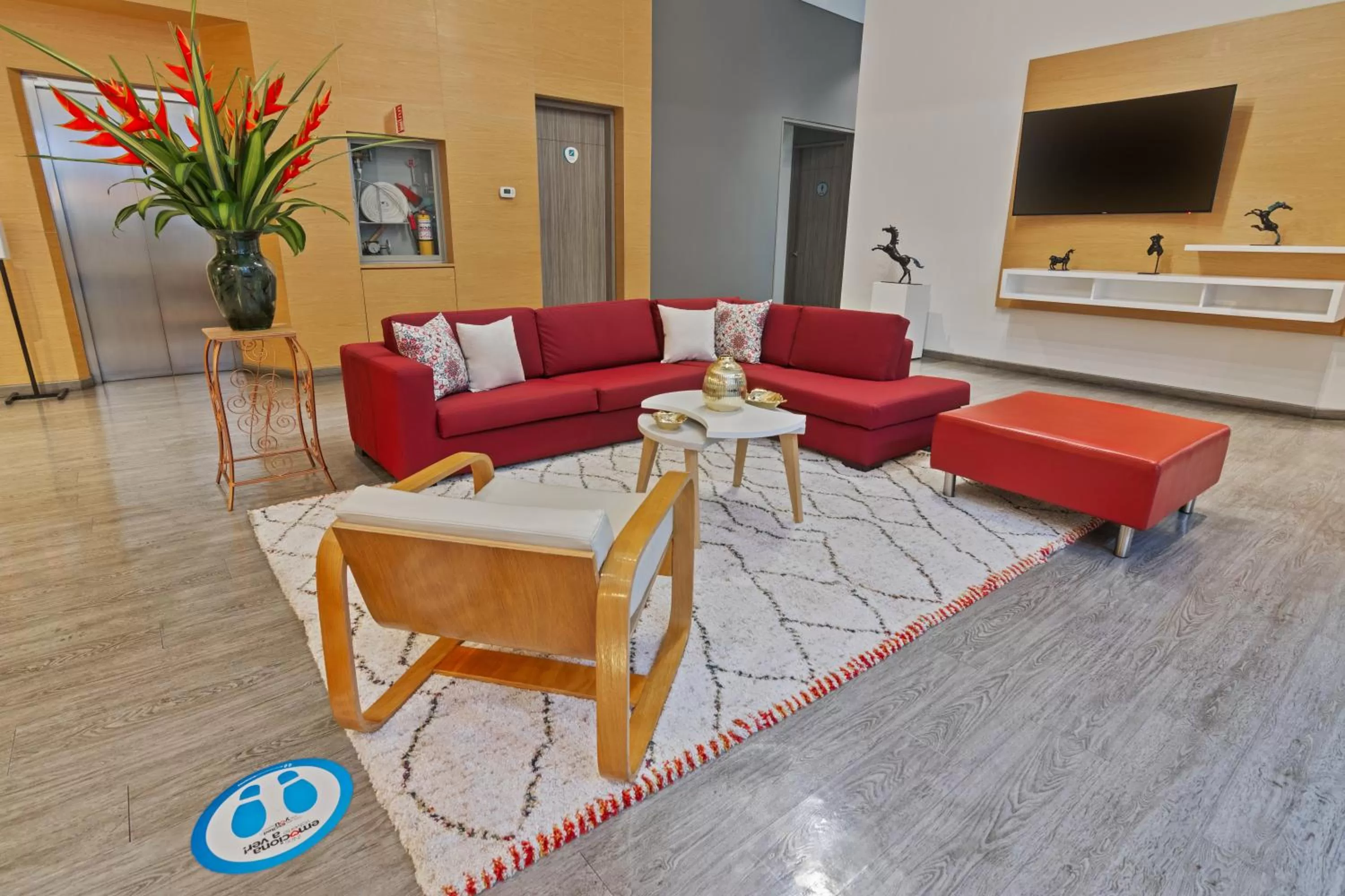 Lobby or reception in GHL Hotel Neiva