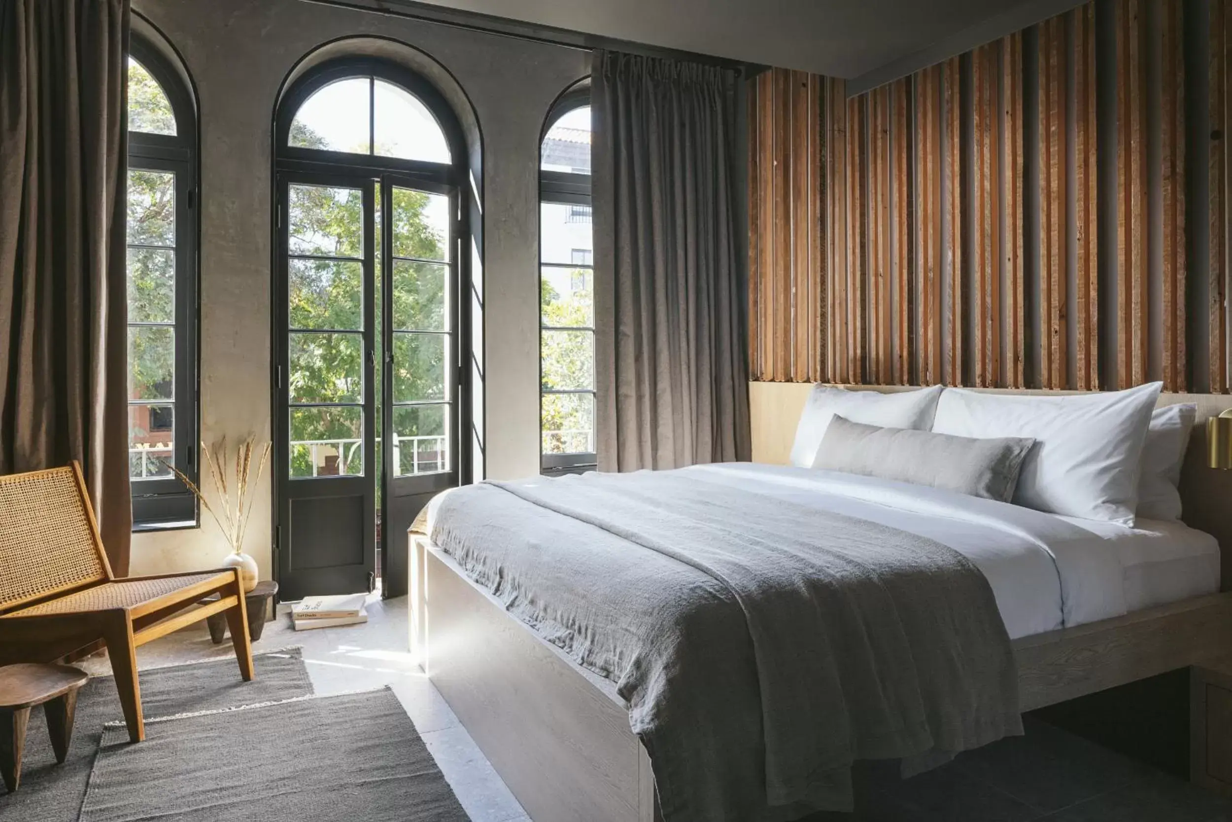 Bed in Drift Santa Barbara, a Member of Design Hotels Bed in Drift Santa Barbara, a Member of Design Hotels