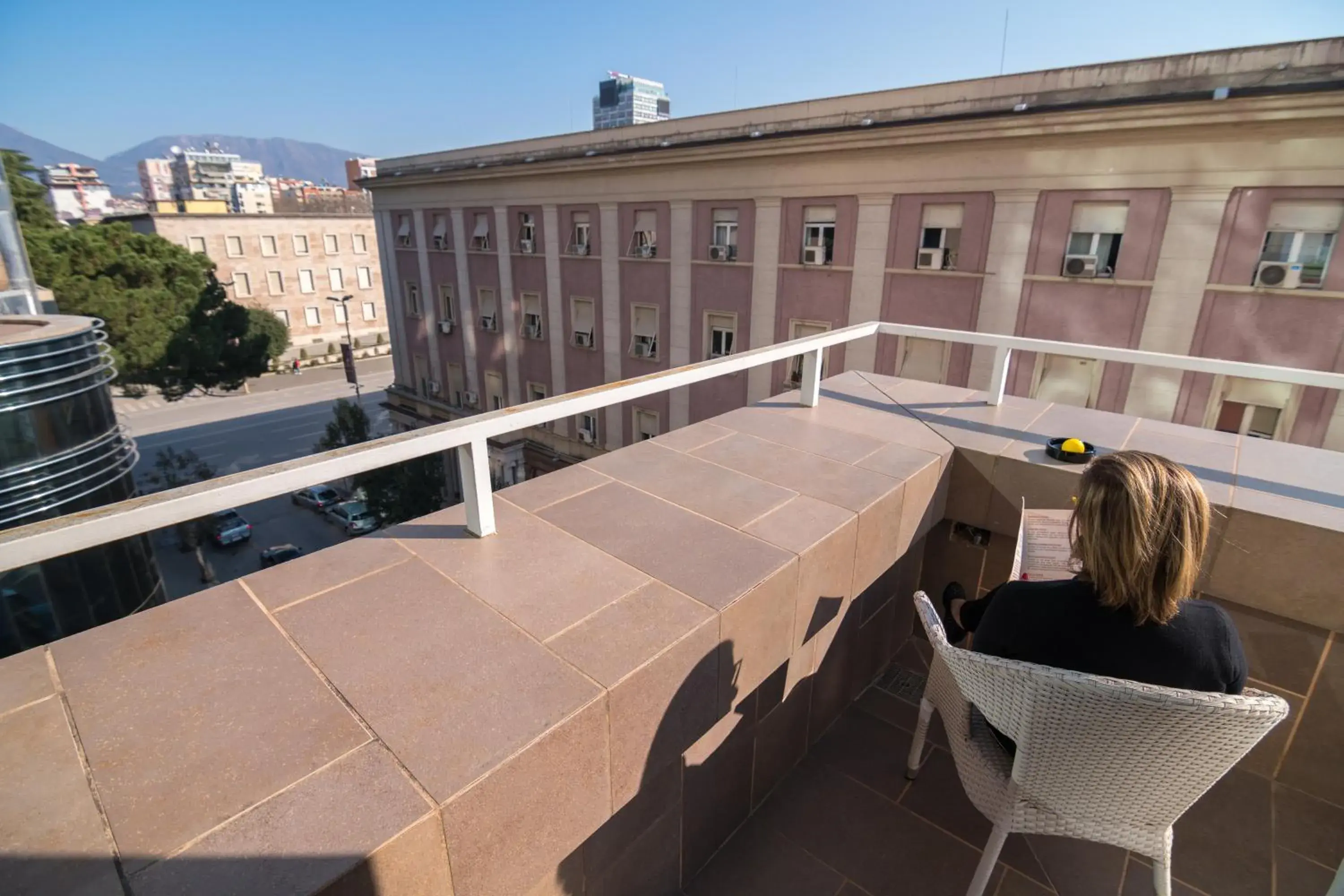 Balcony/Terrace in Boutique Hotel Kotoni