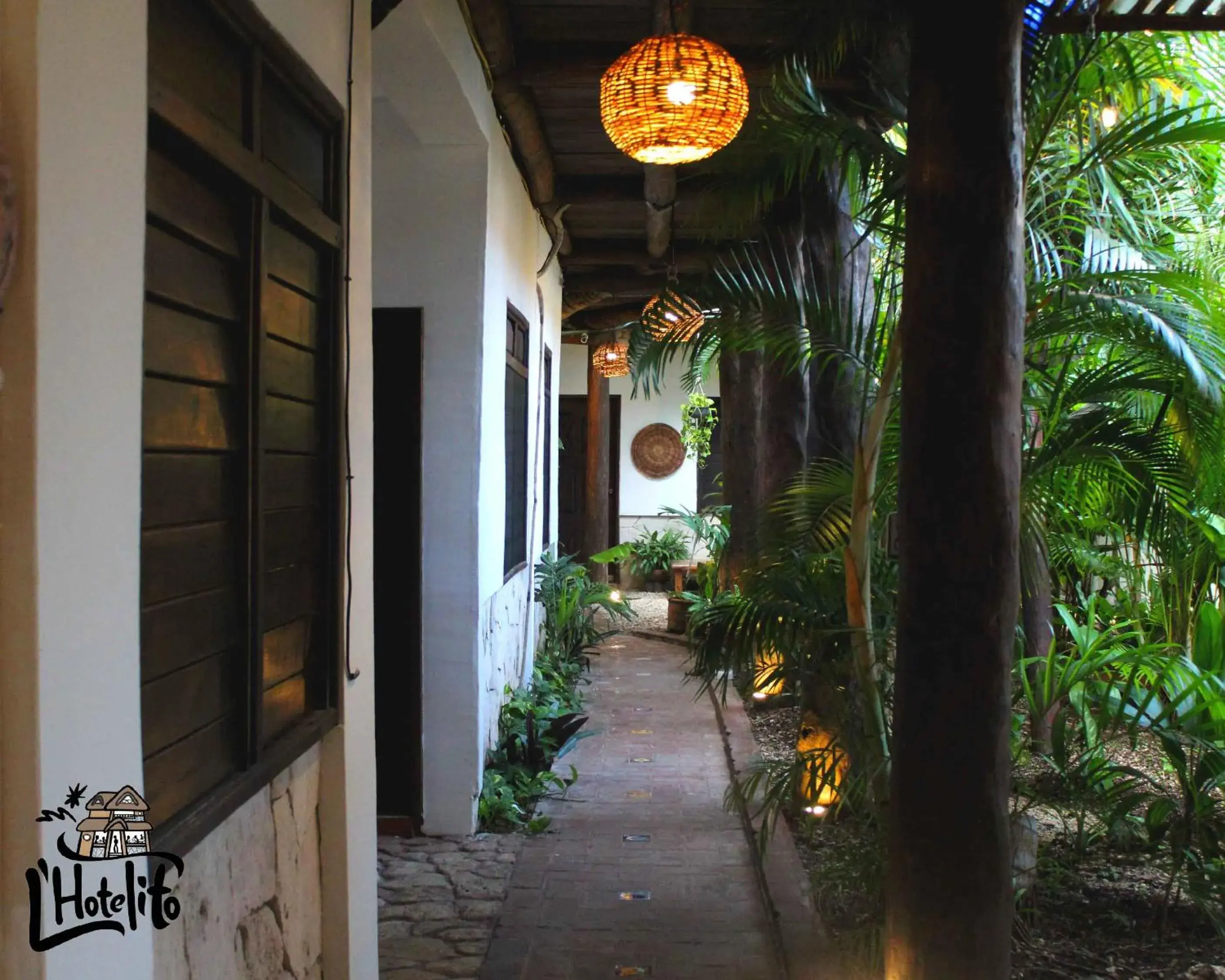 Patio in L.Hotelito Tulum