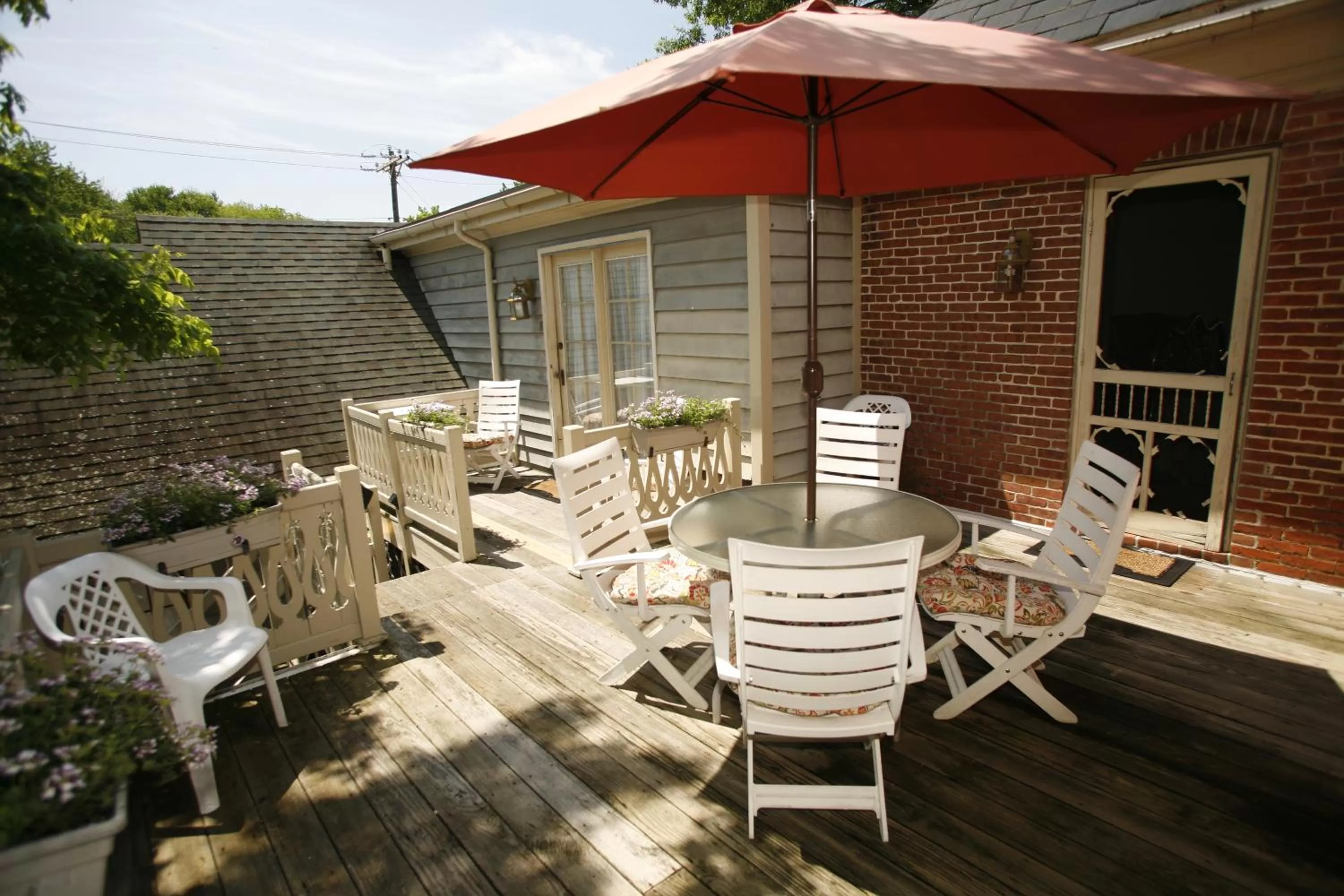 Patio, Patio/Outdoor Area in Parsonage Inn Bed and Breakfast