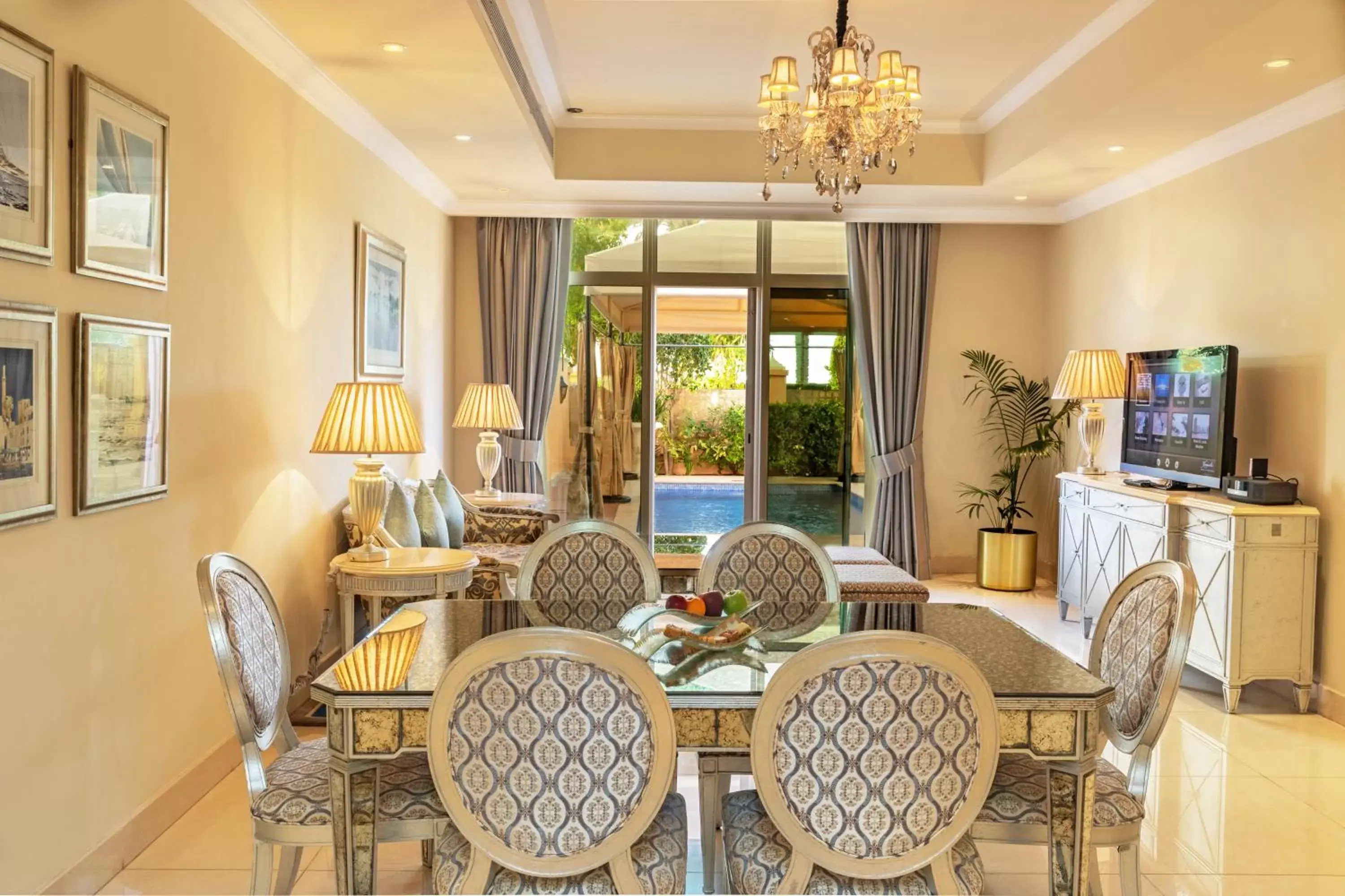 Living room, Restaurant/Places to Eat in Kempinski Hotel & Residences Palm Jumeirah