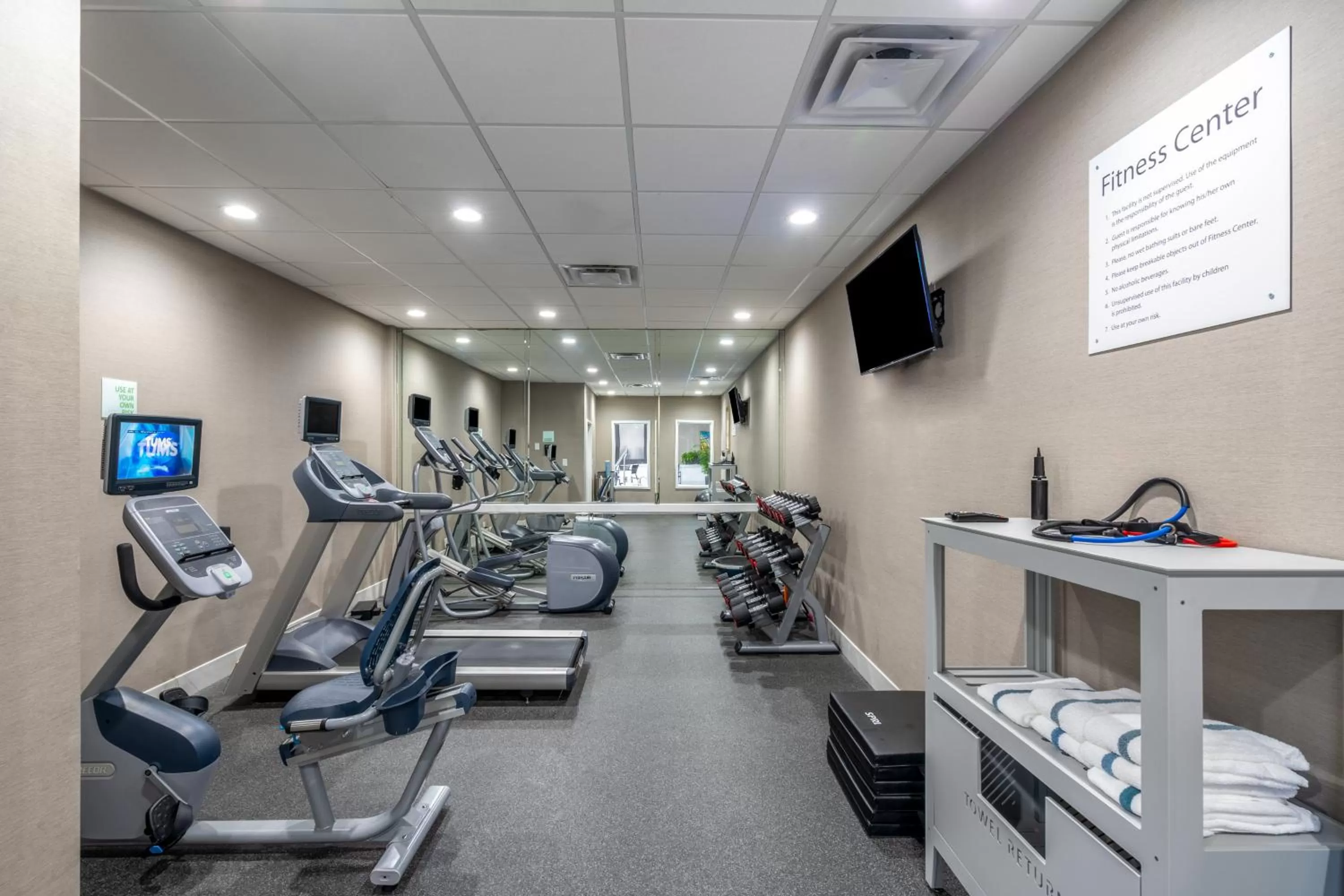 Fitness centre/facilities in Holiday Inn Huntsville - Research Park by IHG