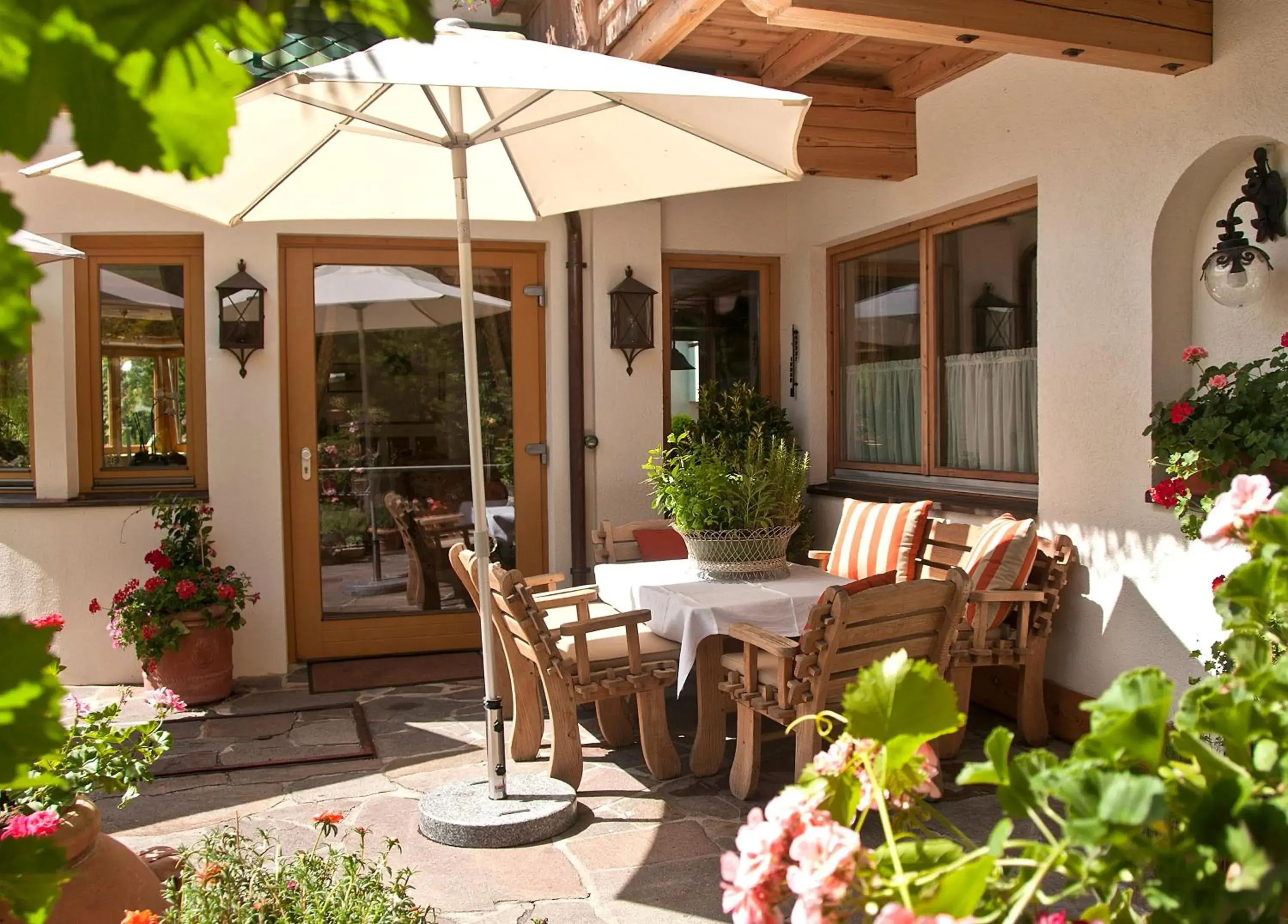 Balcony/Terrace in Hotel Garni Glockenstuhl