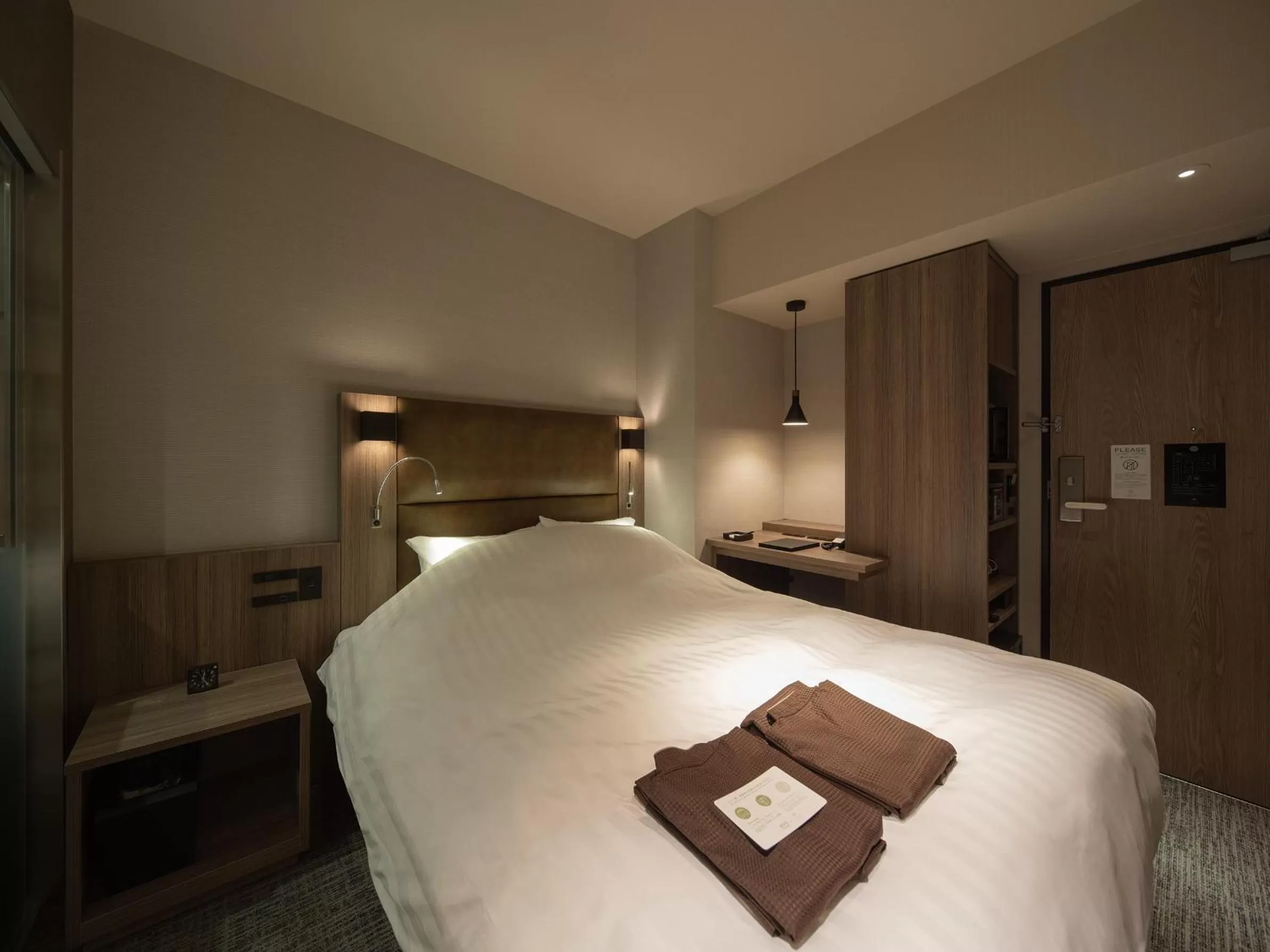 Bed in hotel H2 TRIP&BUSINESS NAGASAKI