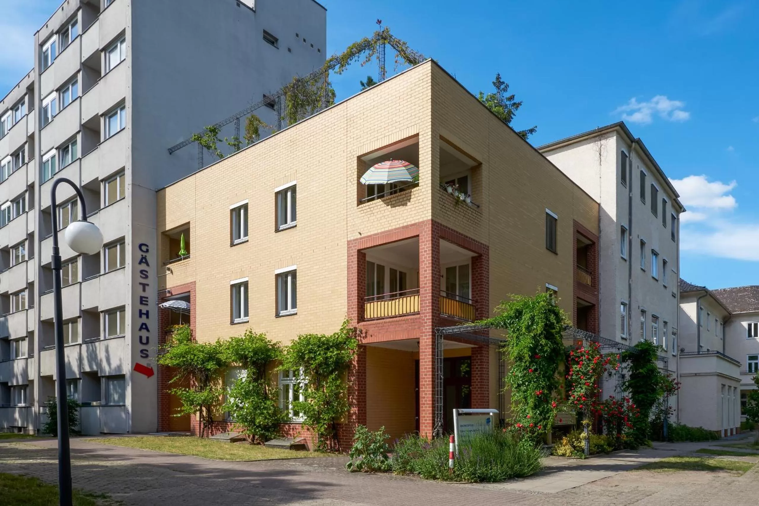 Property building in Gästehaus Lazarus