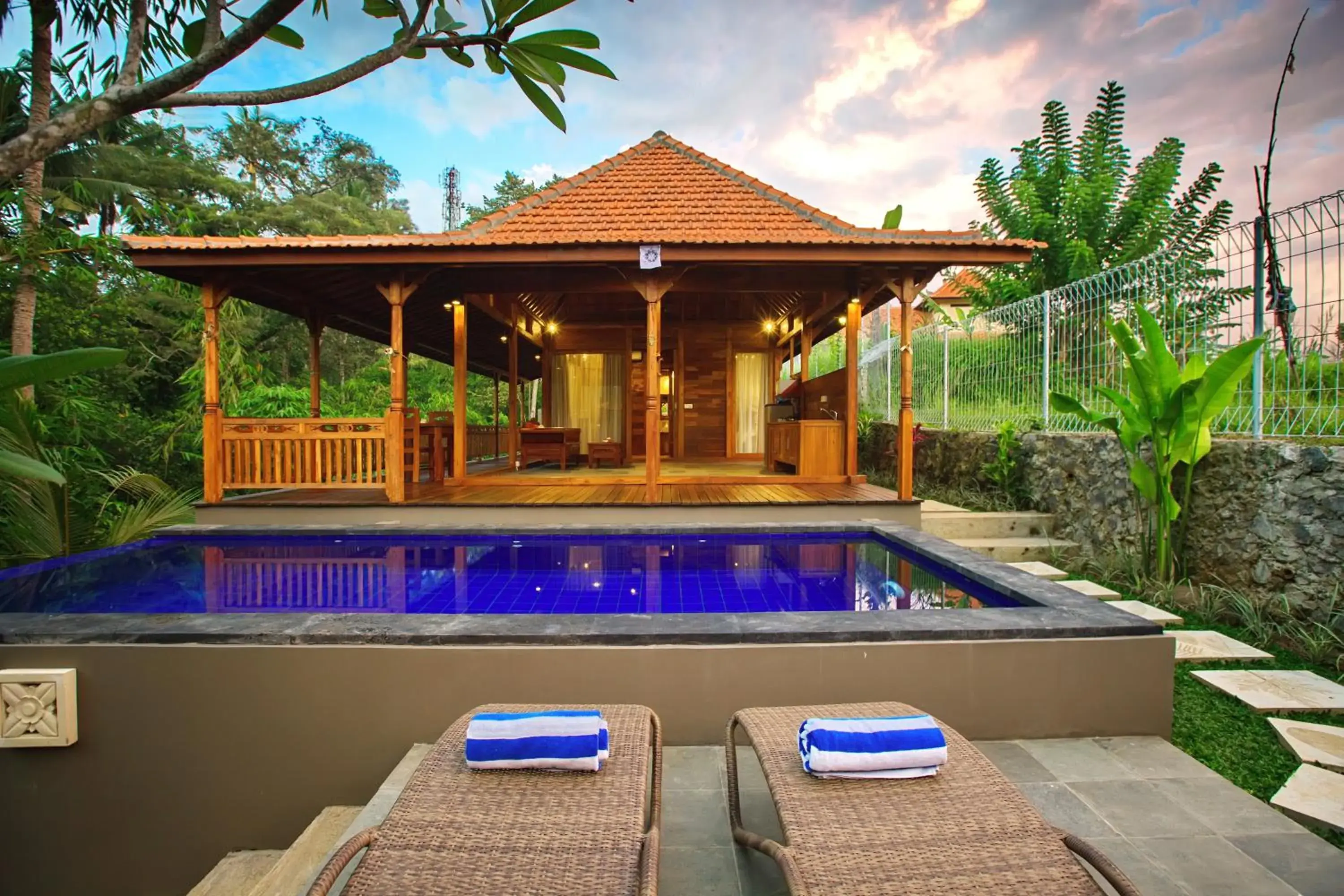 Property building, Swimming Pool in Ubud Heaven Sayan Villa