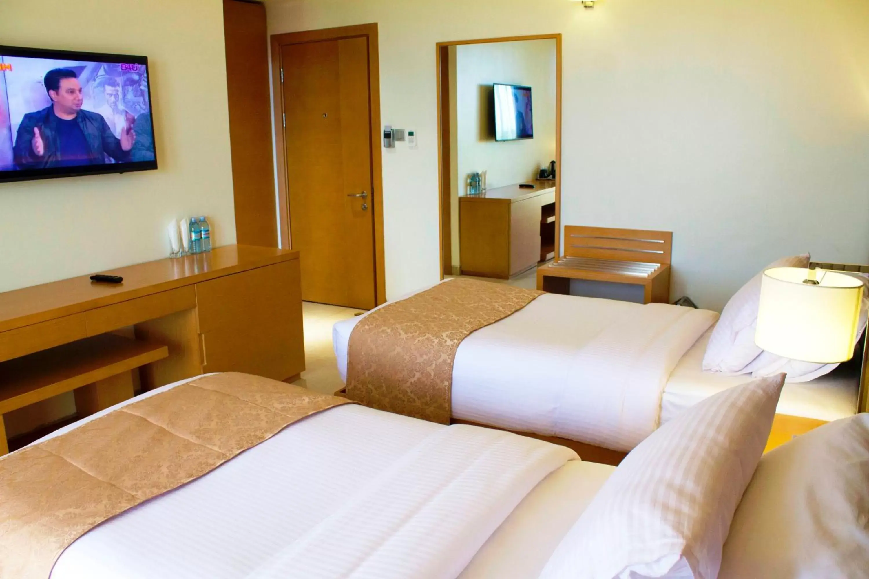 Photo of the whole room, Bed in K Hotels Entebbe