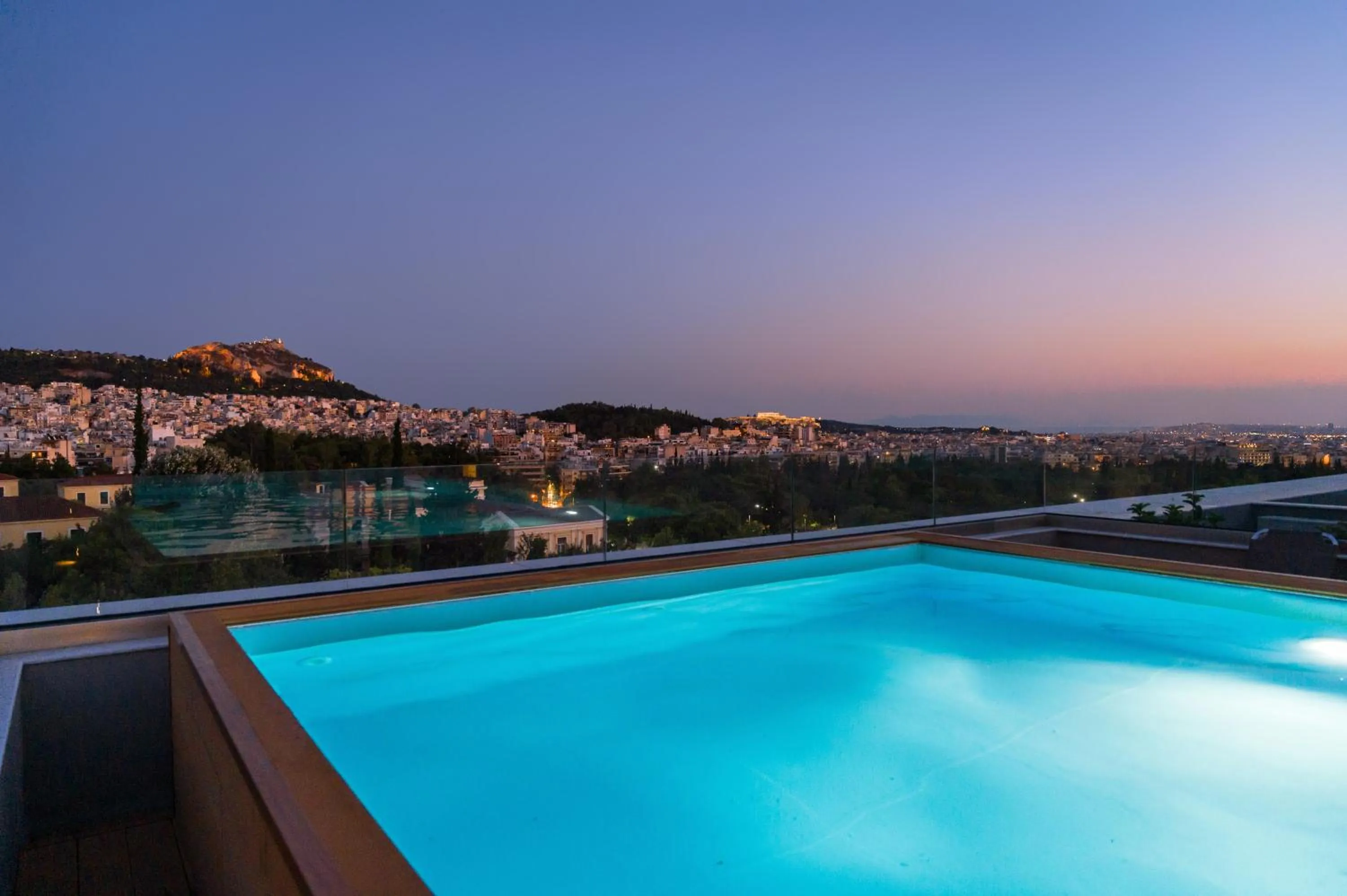 Swimming pool in Athens Panorama Project