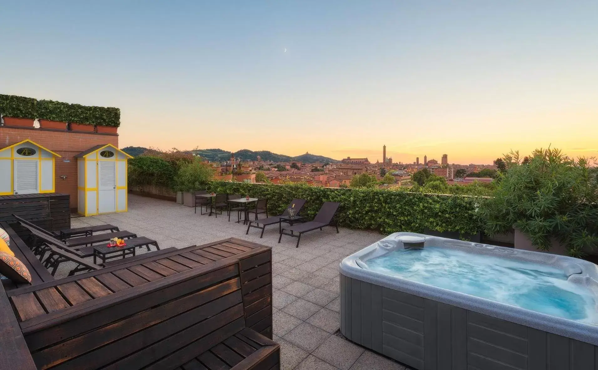 Solarium in Aemilia Hotel Bologna