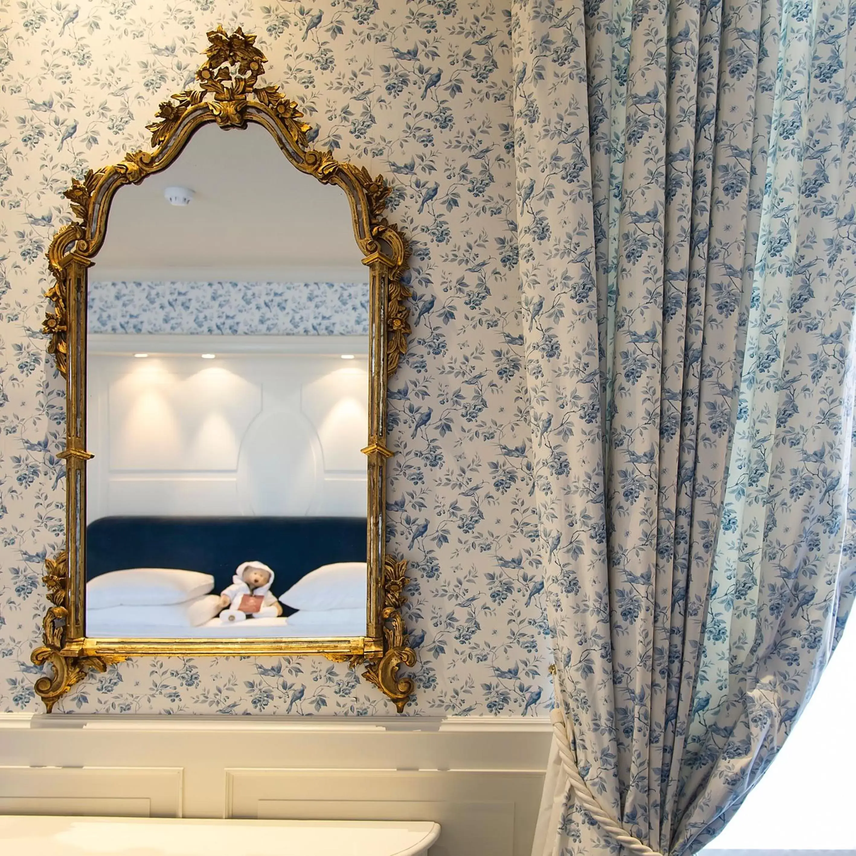Decorative detail, Bed in Hotel De Orangerie by CW Hotel Collection - Small Luxury Hotels of the World