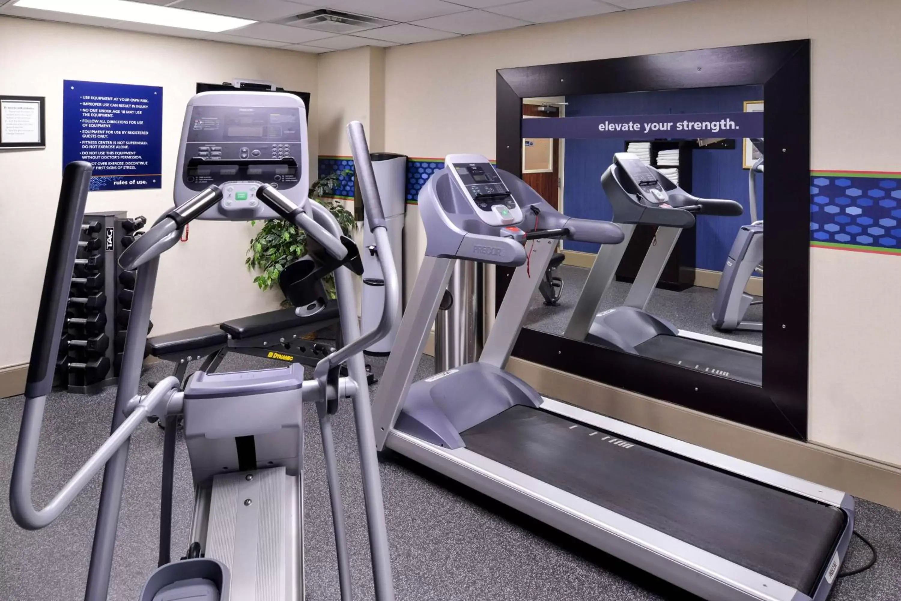 Fitness centre/facilities, Fitness Center/Facilities in Hampton Inn Nashville-I-24 Hickory Hollow