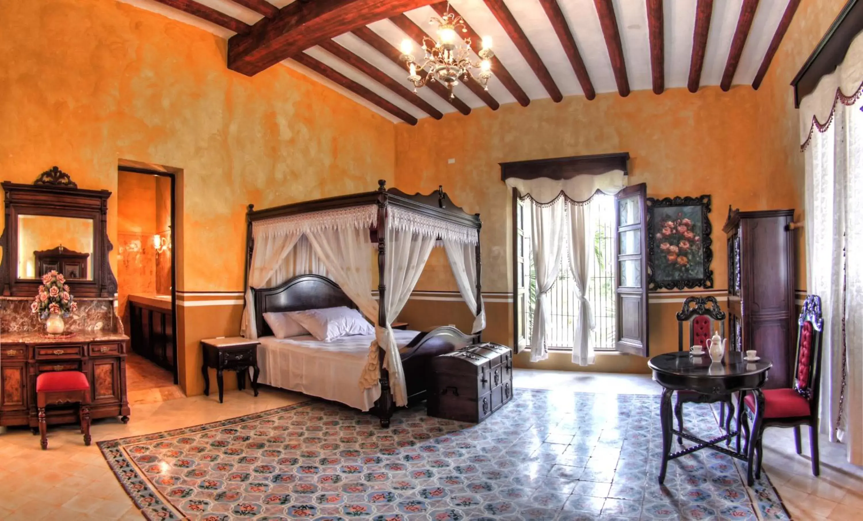 Bed in Hacienda Kaan Ac Bed in Hacienda Kaan Ac