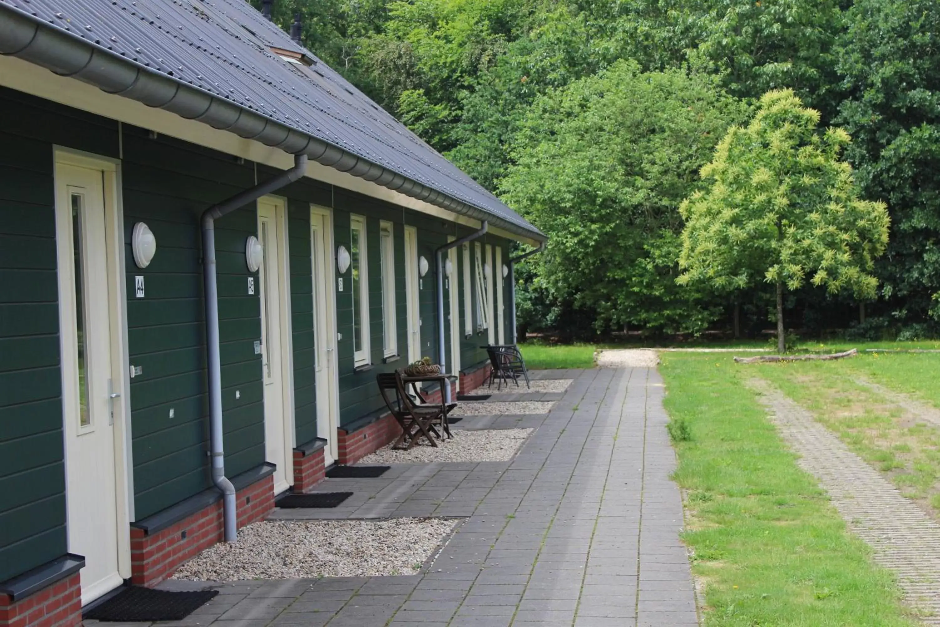 Facade/entrance in Horsetellerie Rheezerveen