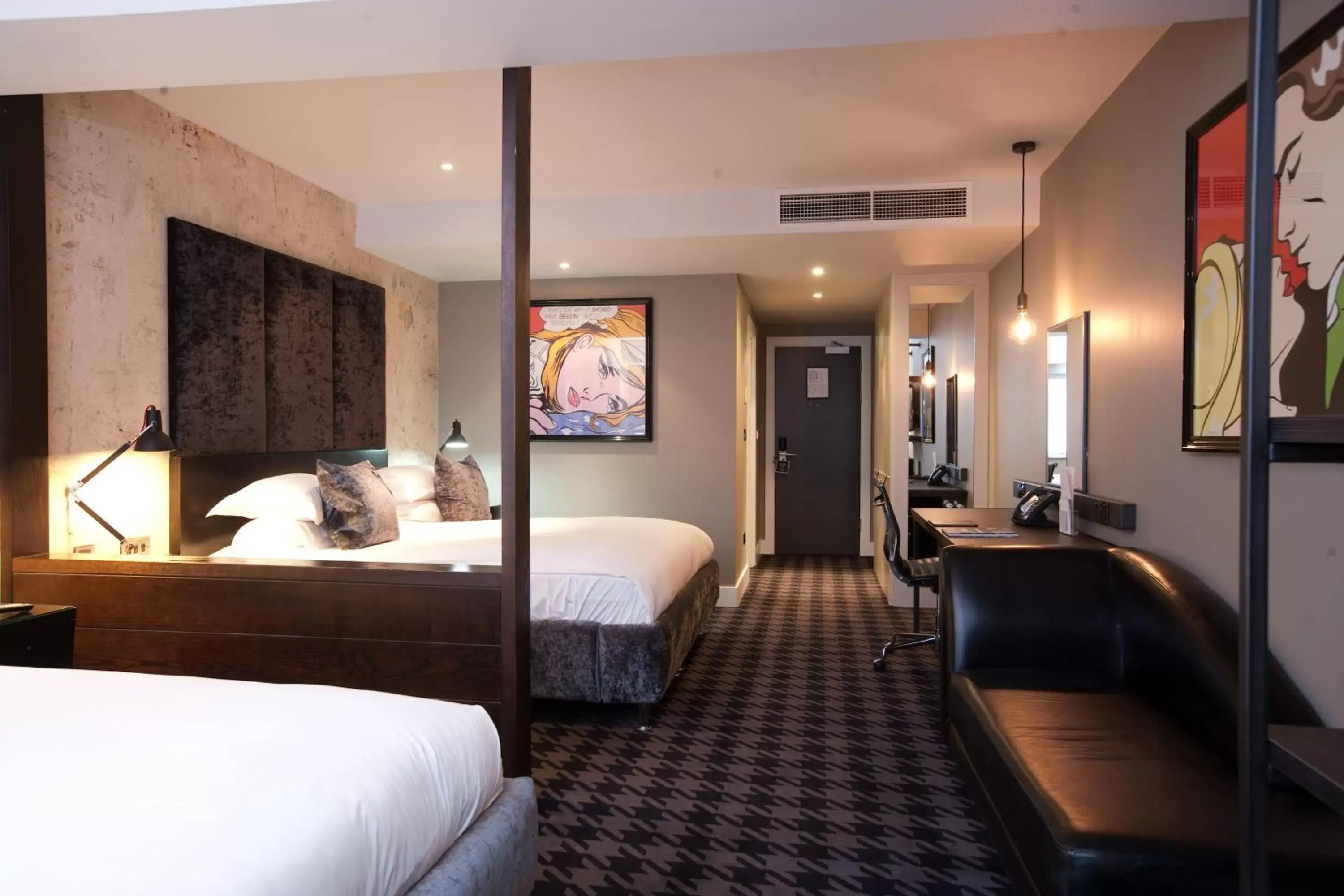 Bedroom in Malmaison Birmingham