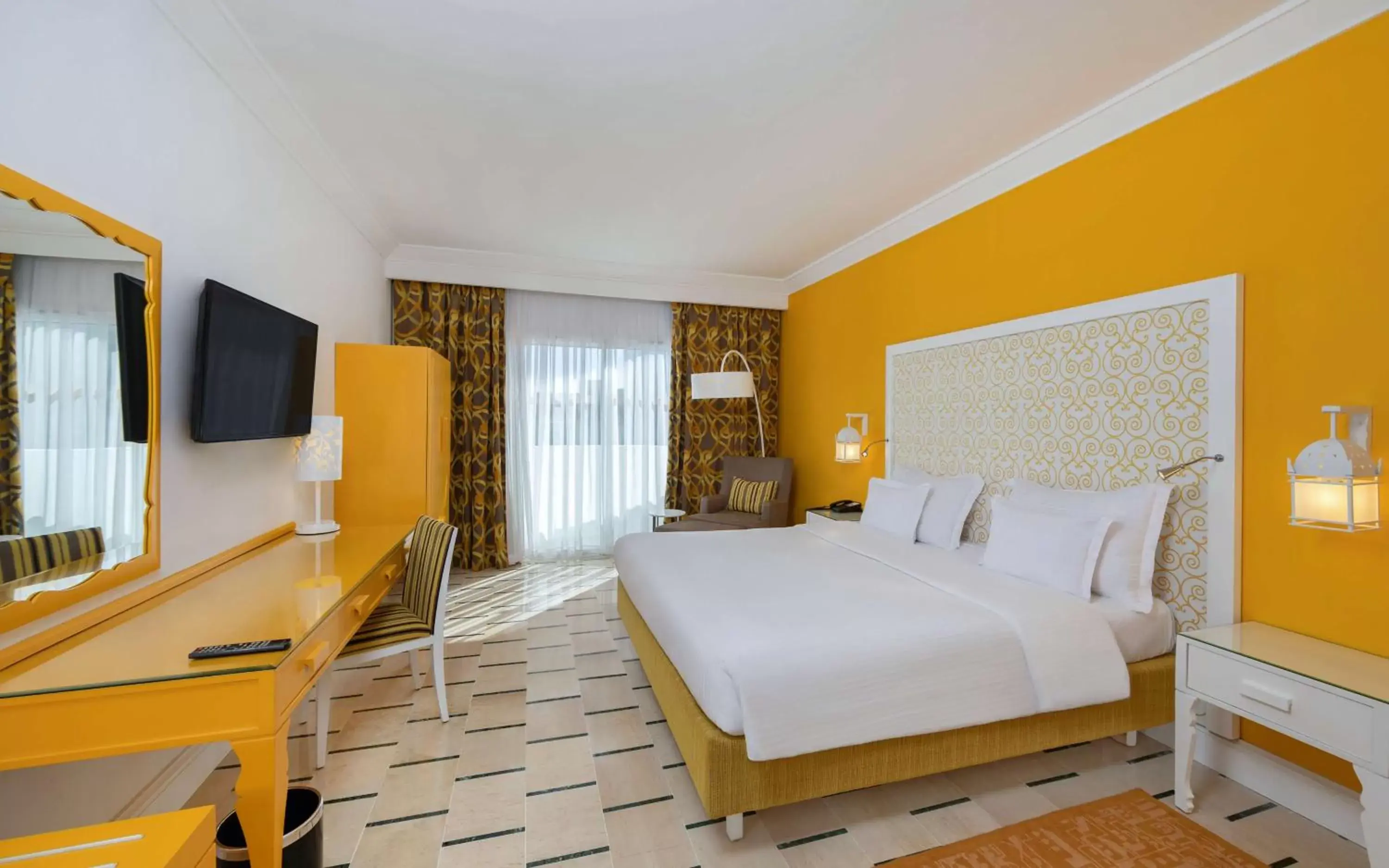 Photo of the whole room, Bed in Radisson Blu Resort & Thalasso Hammamet