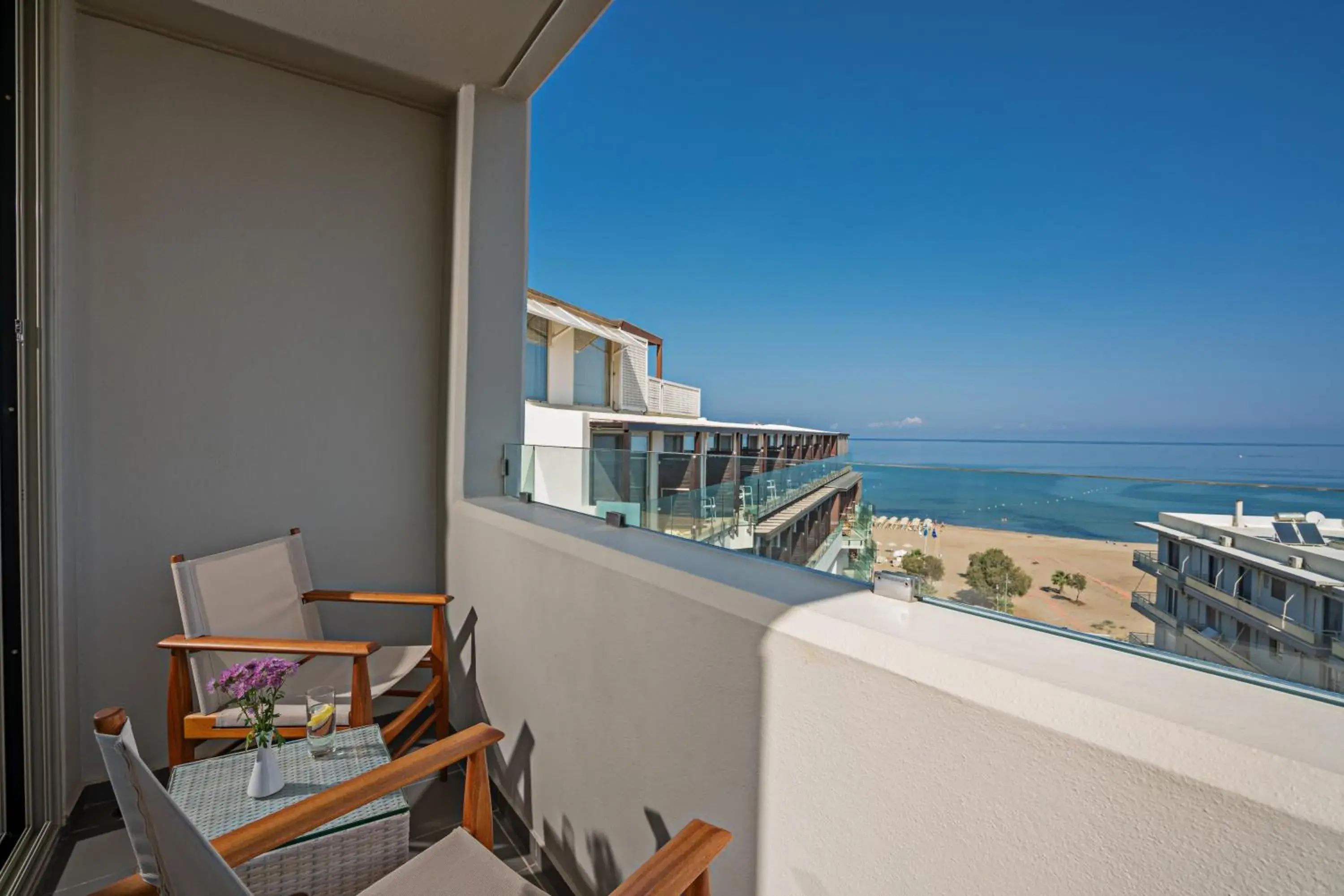 Balcony/Terrace in Kriti Beach Hotel