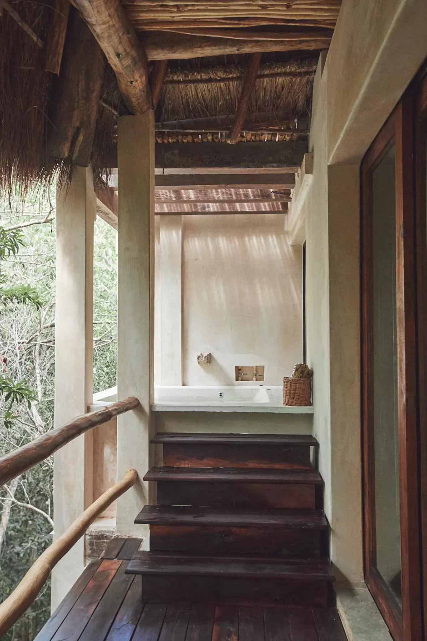 Bath in Orchid House Tulum