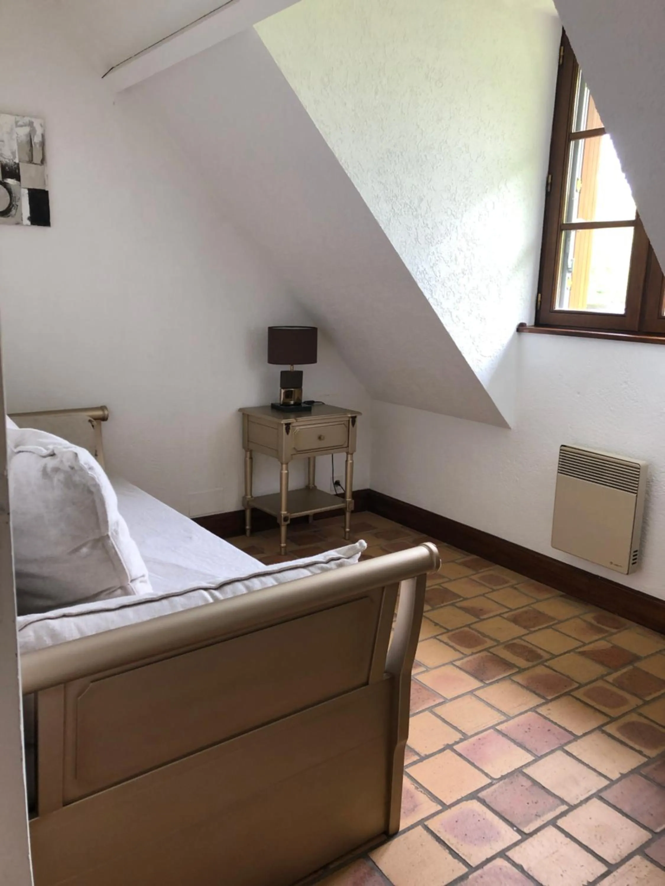 Living room, Bed in L'Orée des Chênes, The Originals Relais
