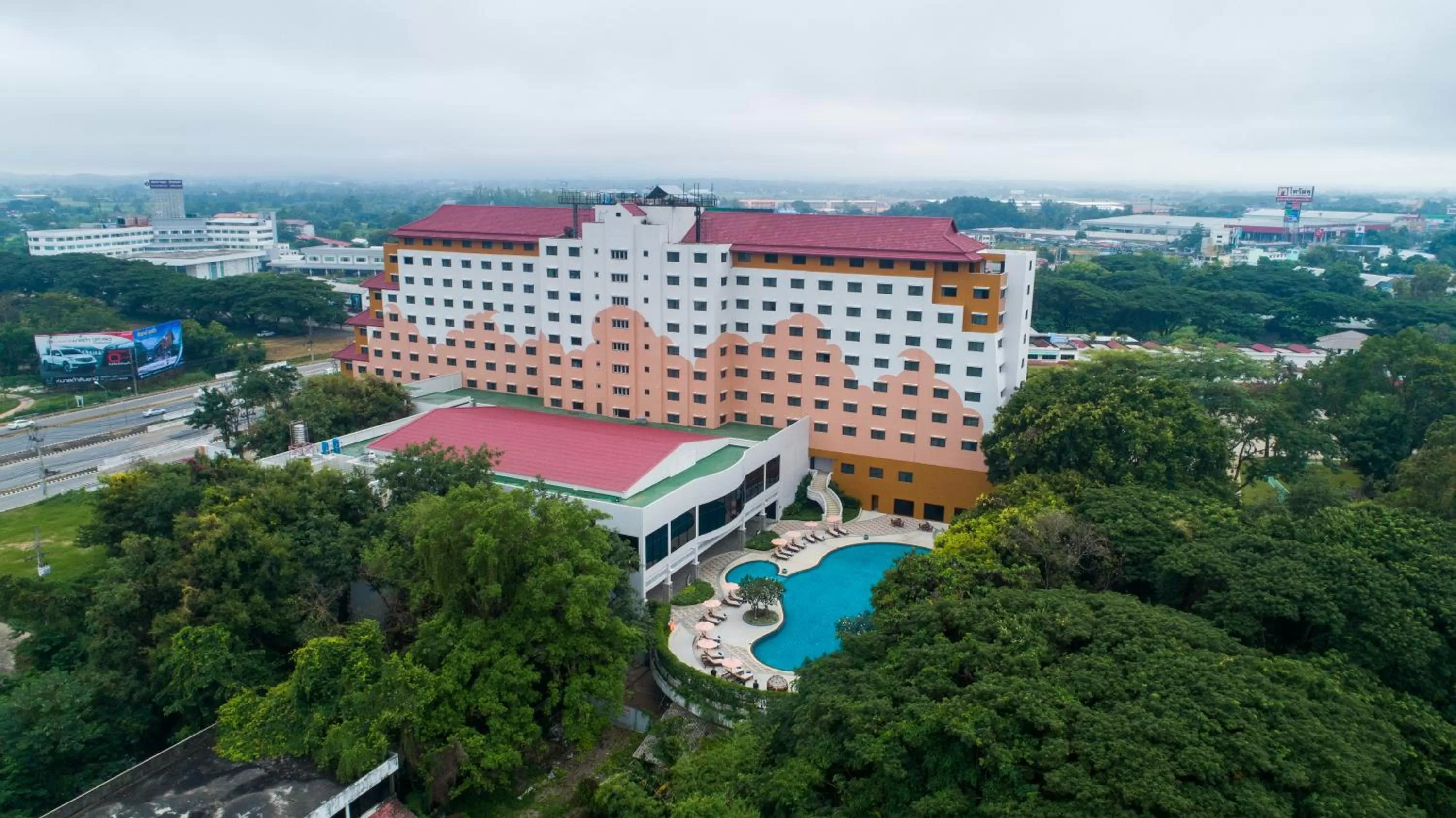 Bird's eye view in The Heritage Chiang Rai Hotel and Convention