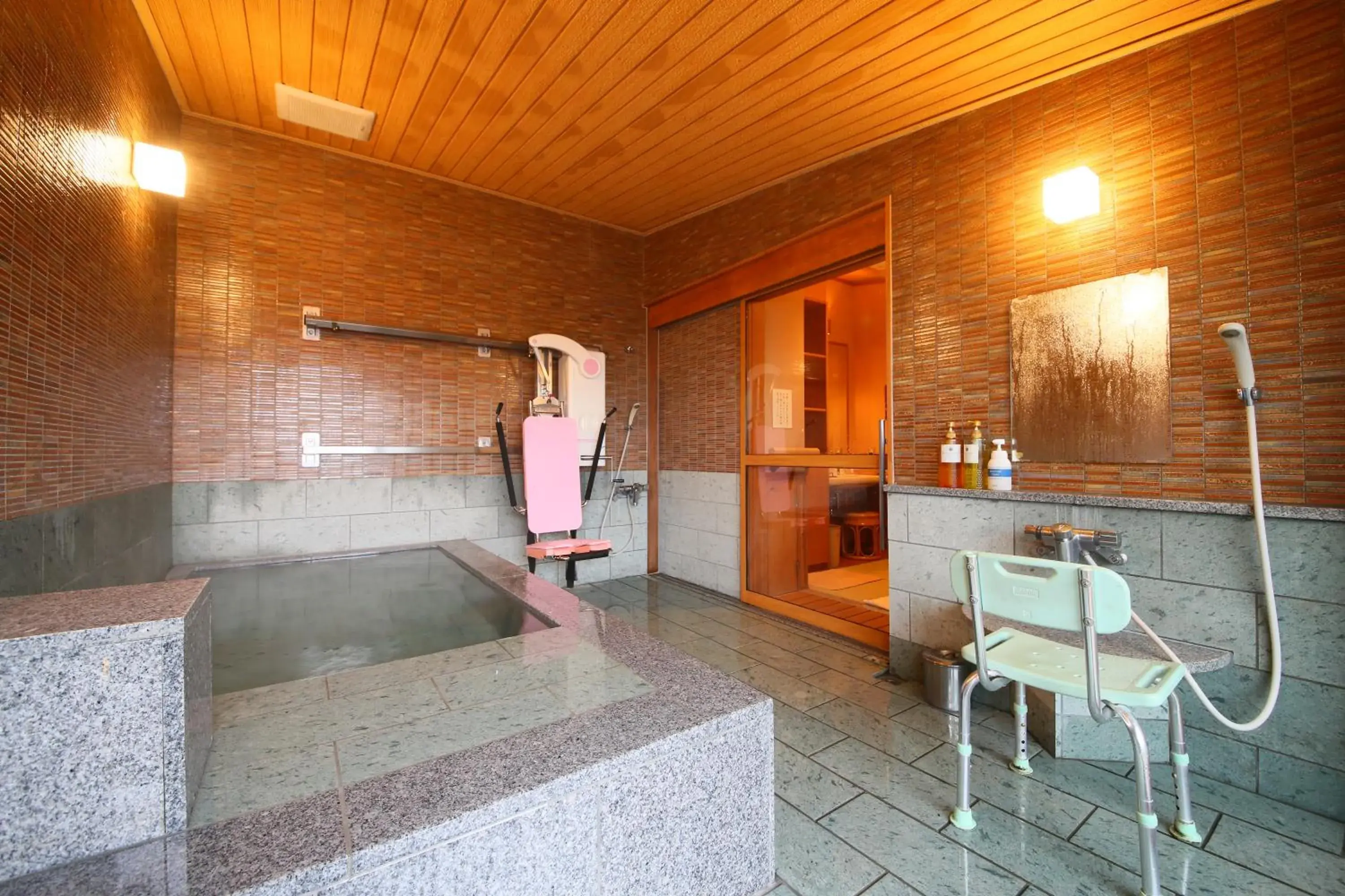 Hot Spring Bath in Hotel Tamanoyu